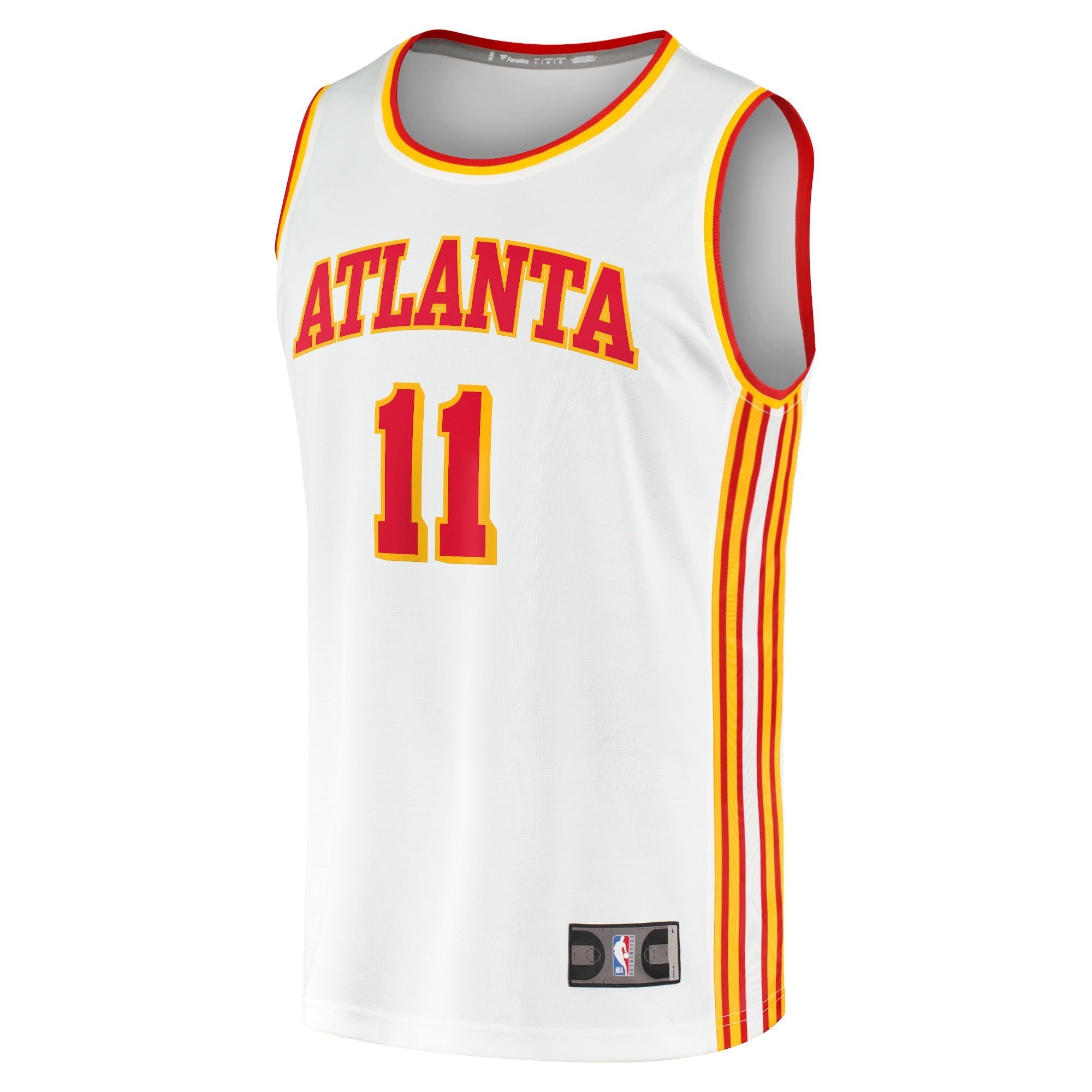 Men's Fanatics Branded Trae Young White Atlanta Hawks 2020/21 Fast Break Player Jersey - Association Edition