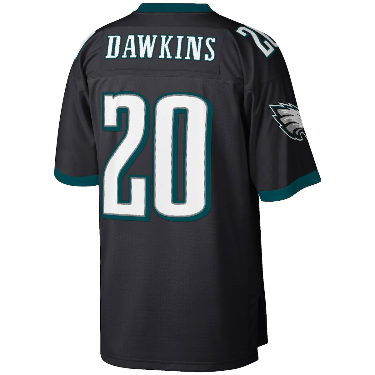 Men's Brian Dawkins Mitchell & Ness Eagles Legacy Replica Jersey - Black
