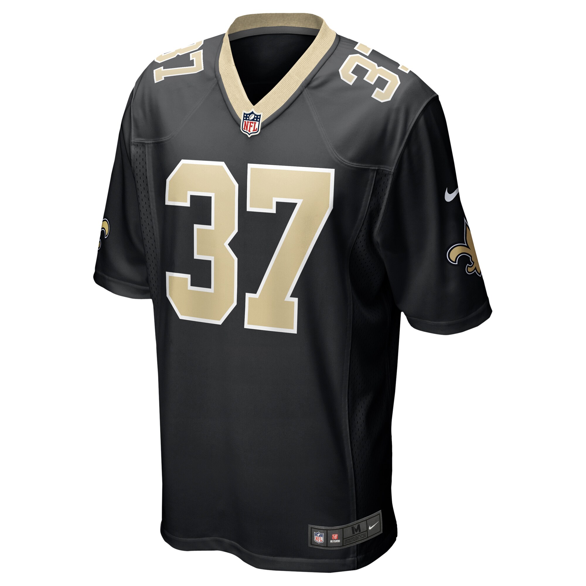 Jordans Mims New Orleans Saints Nike Team Game Jersey -  Black