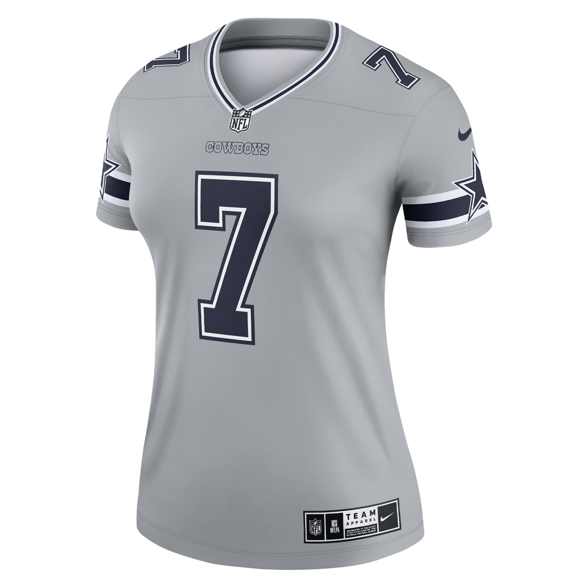 Trevon Diggs Dallas Cowboys Nike Women's Inverted Legend Jersey - Silver