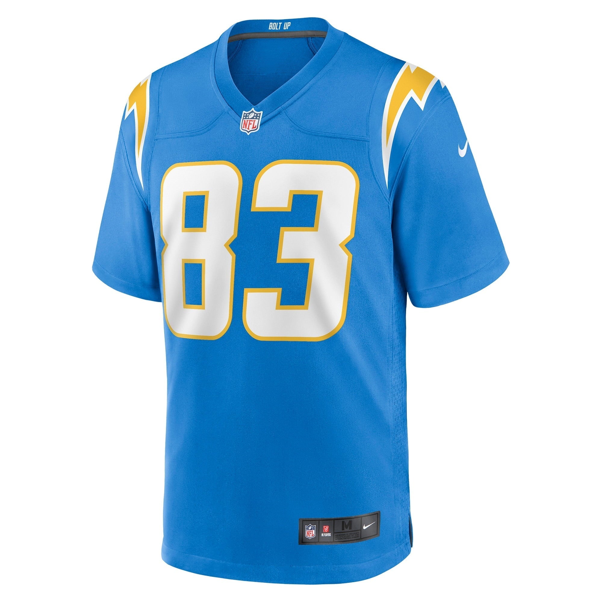 Men's Nike Michael Bandy Powder Blue Los Angeles Chargers Player Game Jersey