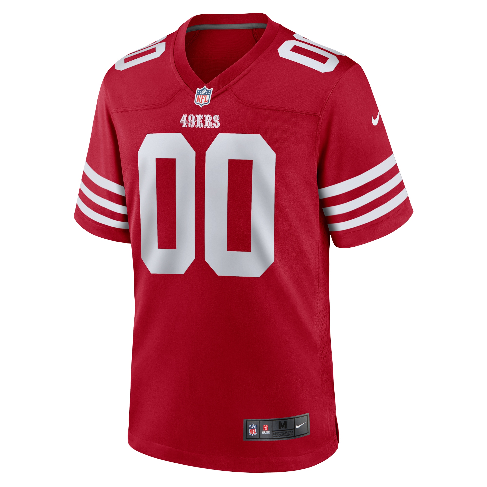 San Francisco 49ers Nike Youth Game Custom Jersey - Scarlet