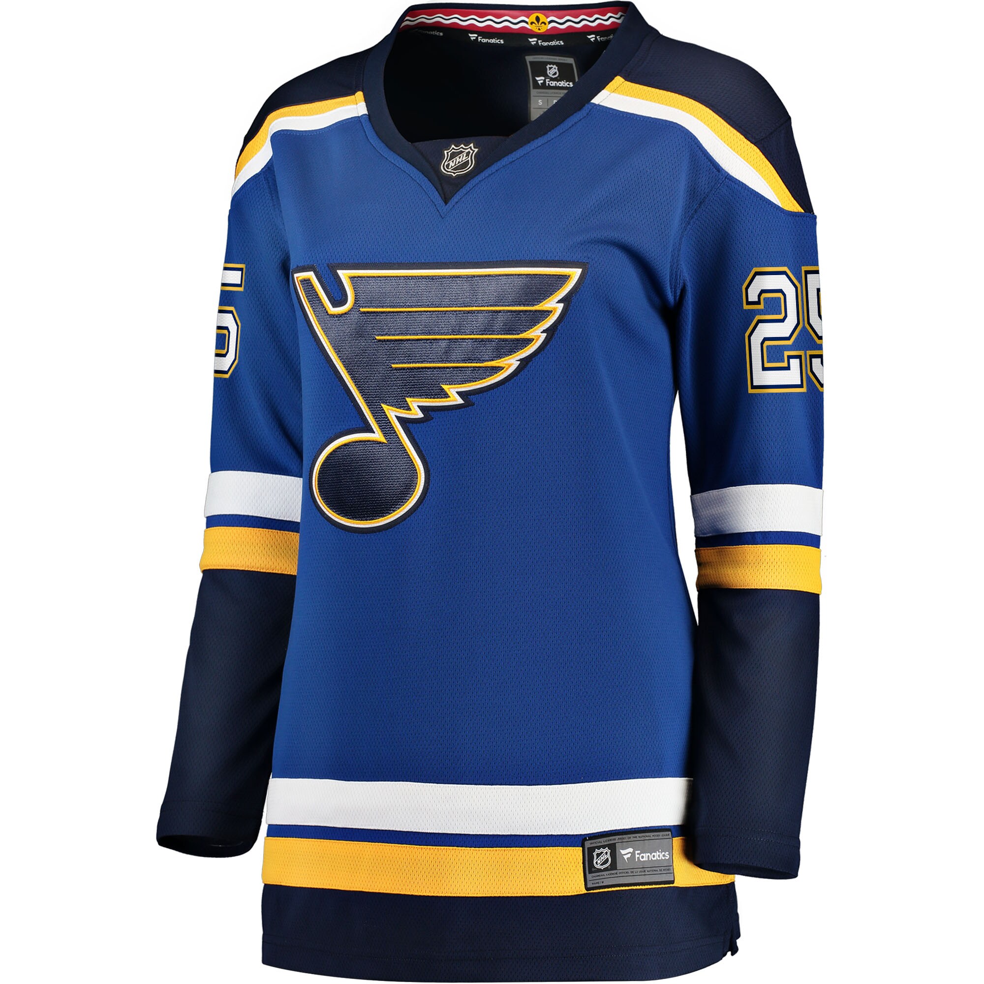 Jordans Kyrou St. Louis Blues Fanatics Branded Women's Home Breakaway Player Jersey - Blue