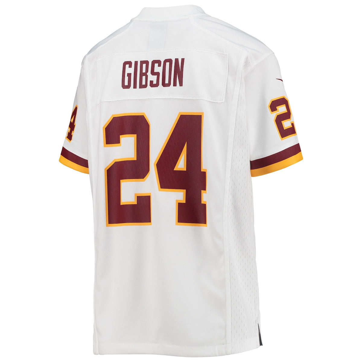Boys' Grade School Antonio Gibson Nike Commanders Washington Football Team Game Jersey - White