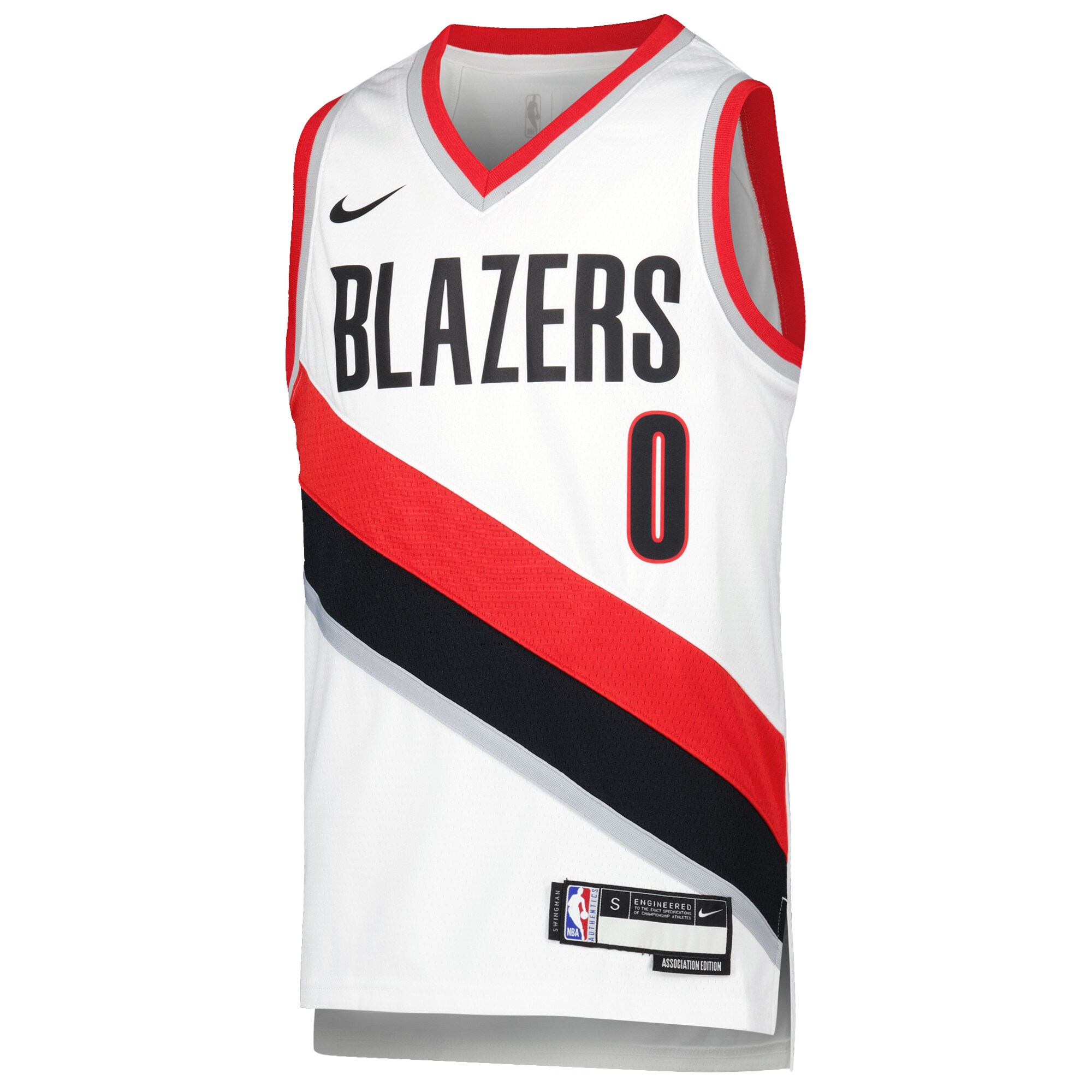 Damian Lillard Portland Trail Blazers Nike Youth Swingman Jersey - Association Edition - White