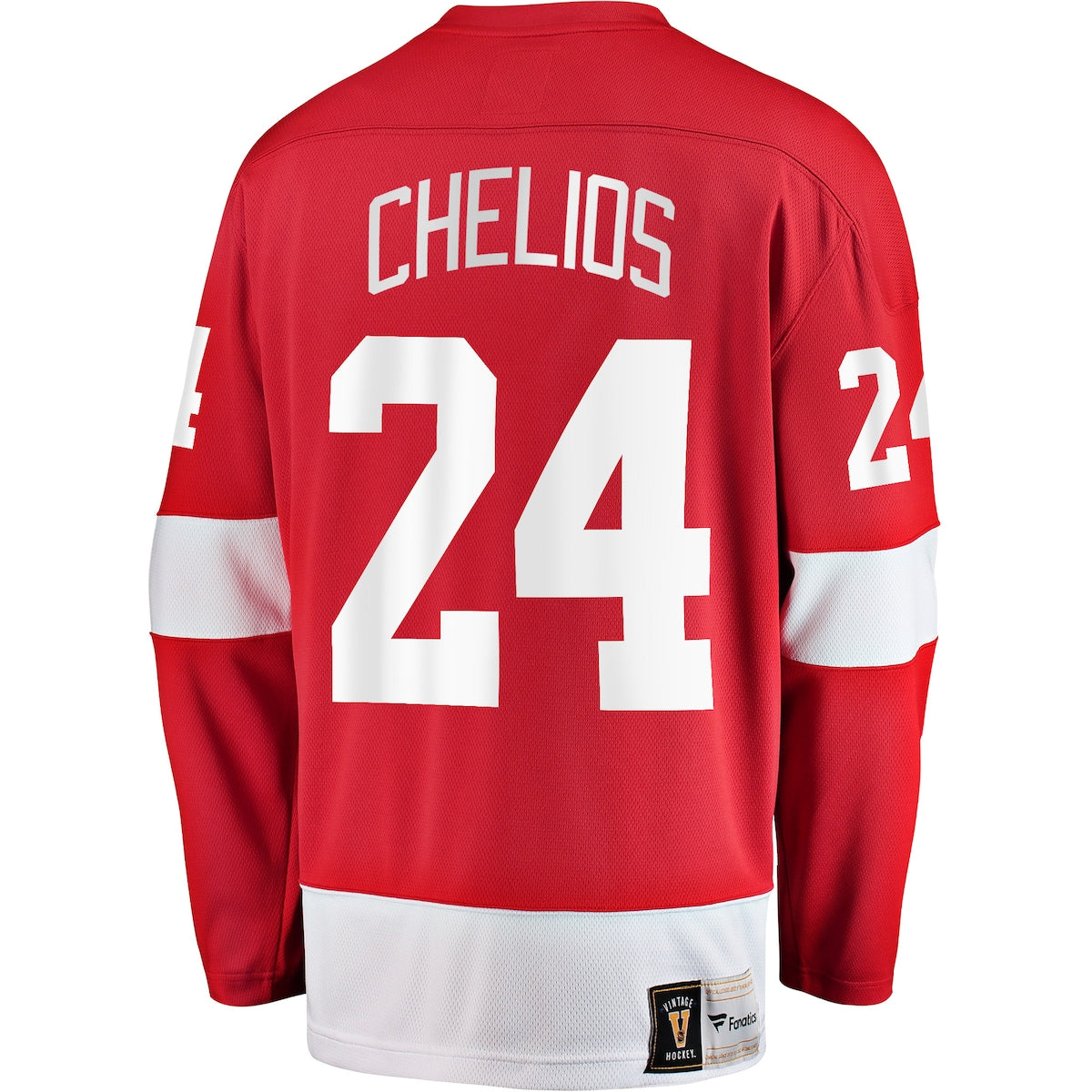 Men's Chris Chelios Fanatics Red Wings Premier Breakaway Retired Jersey - Red