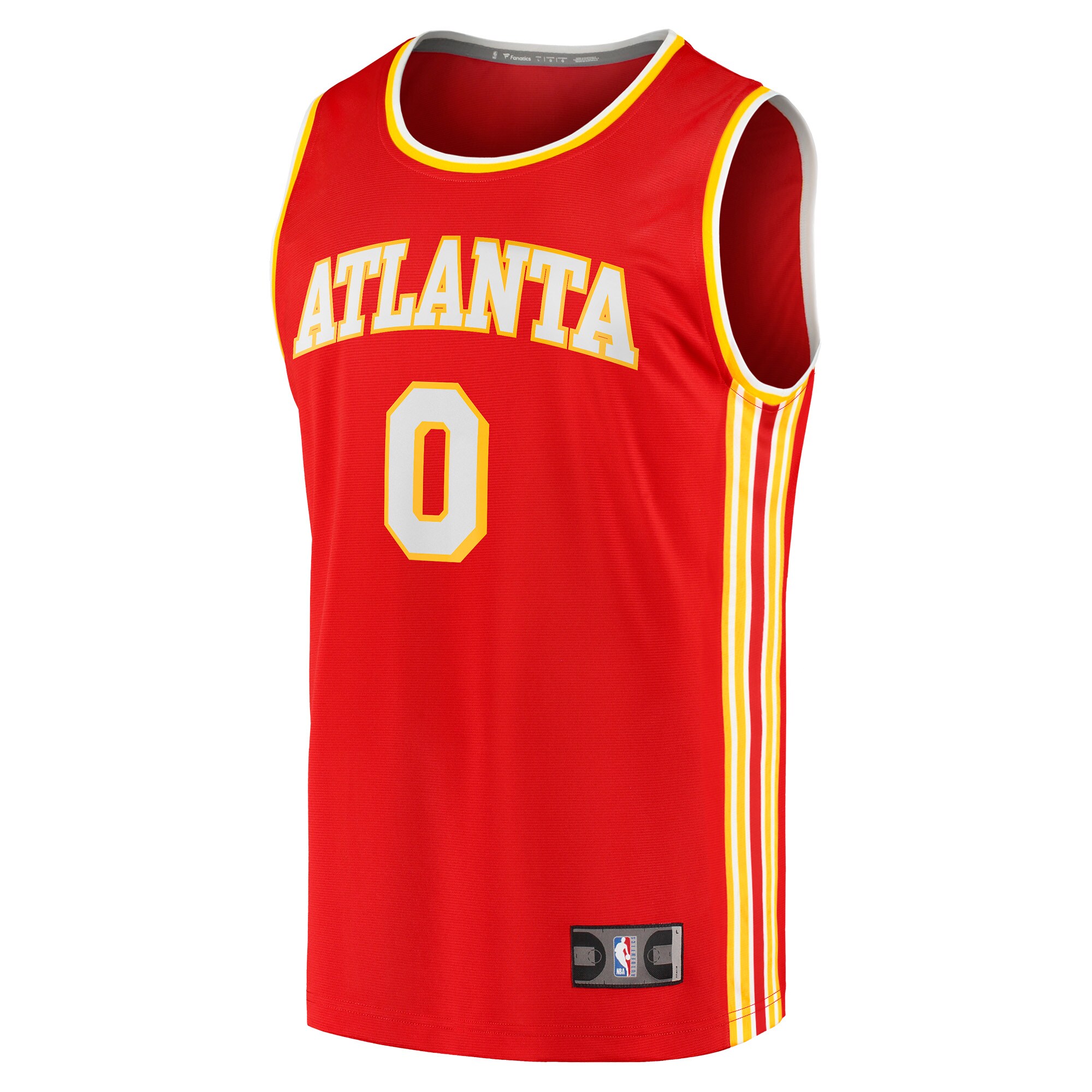 Delon Wright Atlanta Hawks Fanatics Branded Youth 2021/22 Fast Break Replica Jersey - Icon Edition - Red