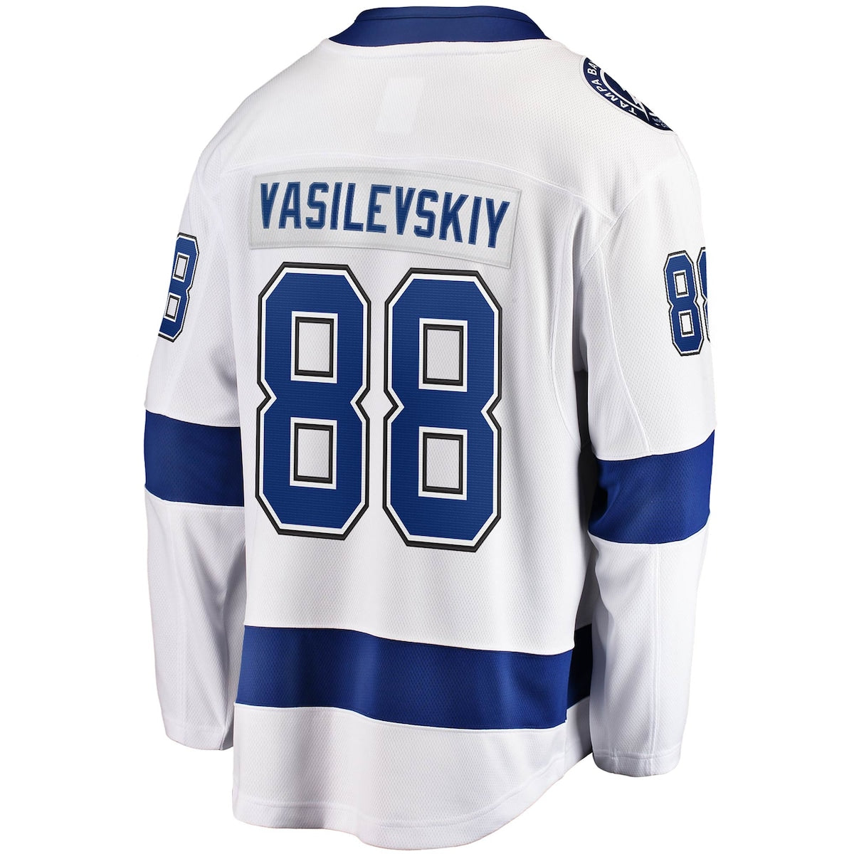 Men's Andrei Vasilevskiy Fanatics Lightning Alternate Breakaway Jersey - White