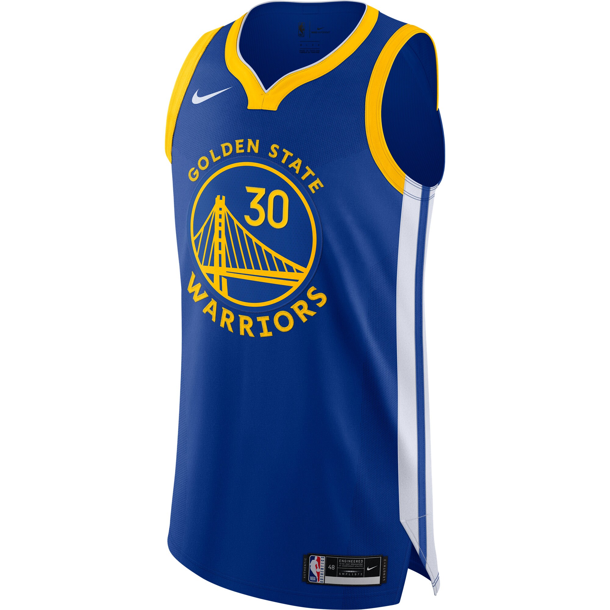 Stephen Curry Golden State Warriors Nike Authentic Jersey - Icon Edition - Royal