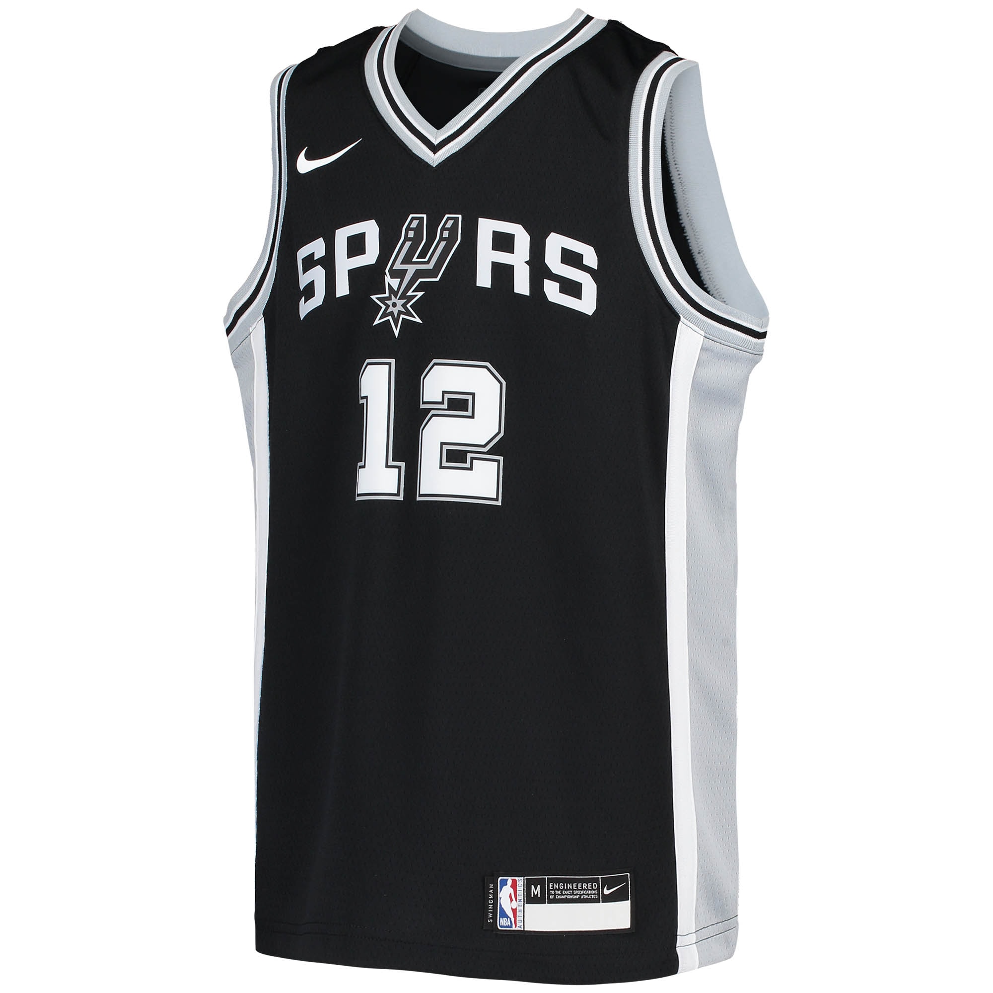 LaMarcus Aldridge San Antonio Spurs Nike Youth 2020/21 Swingman Jersey - Icon Edition - Black