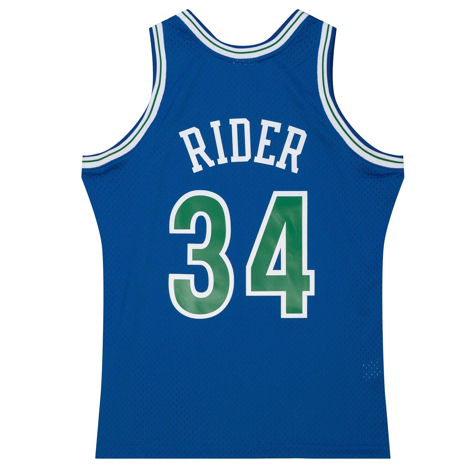 Dark Swingman Isaiah Rider Jr Minnesota Timberwolves 1993-94 Jersey