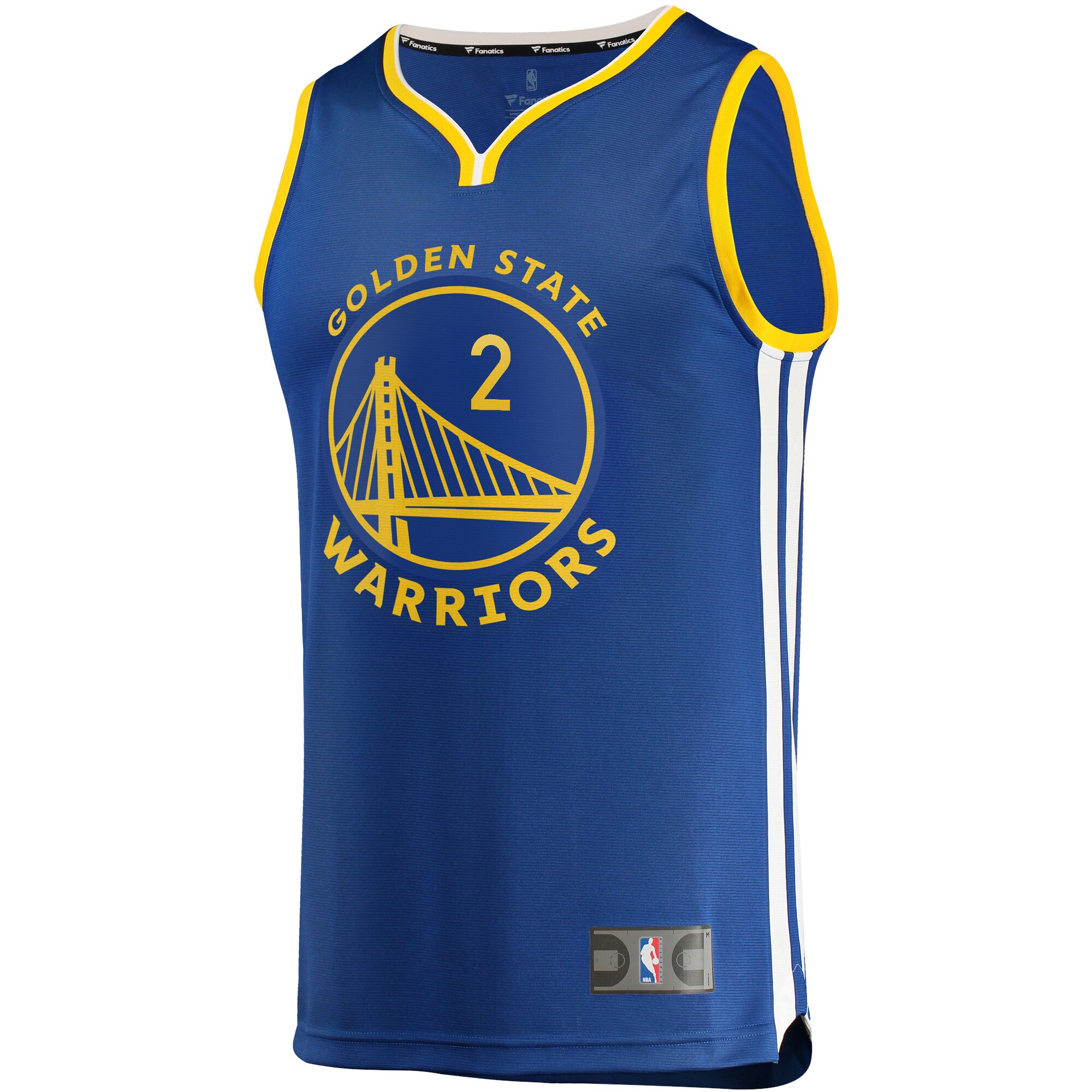 Chris Chiozza Golden State Warriors Fanatics Branded Youth 2021/22 Fast Break Replica Jersey - Icon Edition - Royal