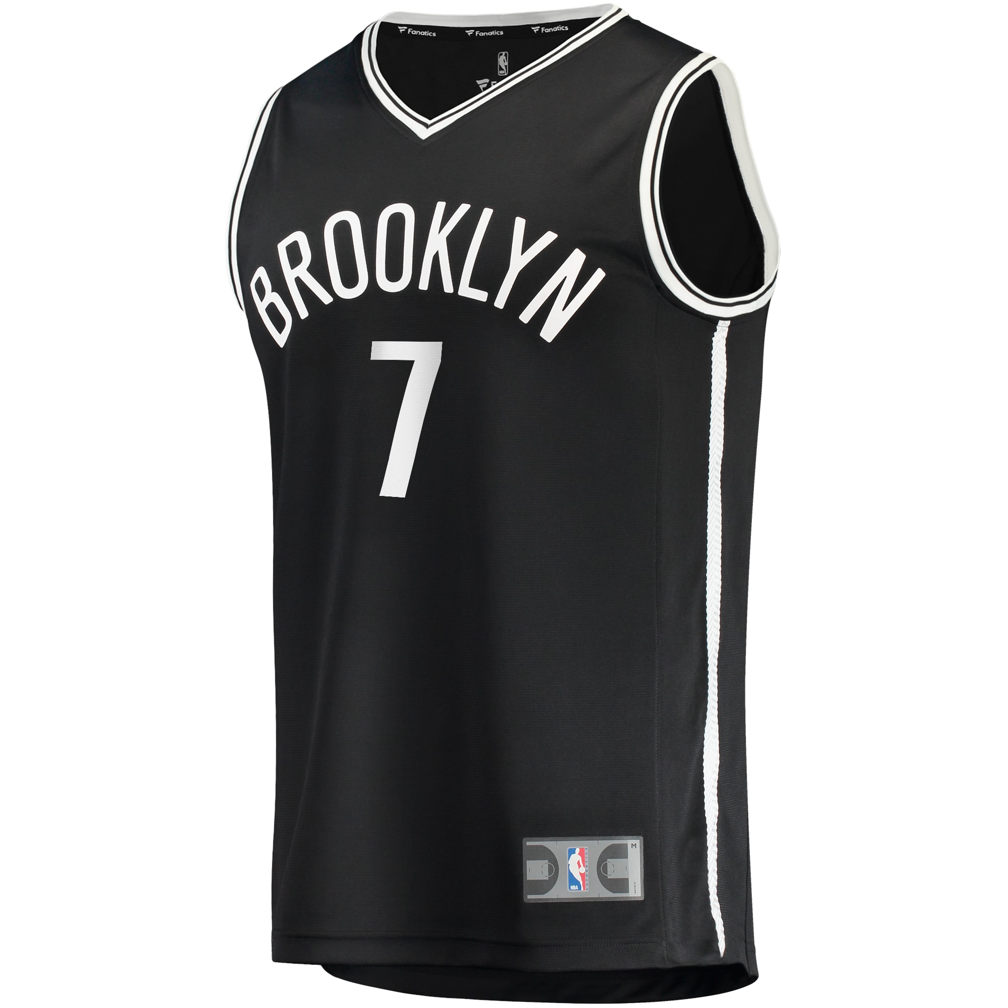 Kevin Durant Brooklyn Nets Fanatics Branded 2021/22 Fast Break Replica Jersey - Icon Edition - Black