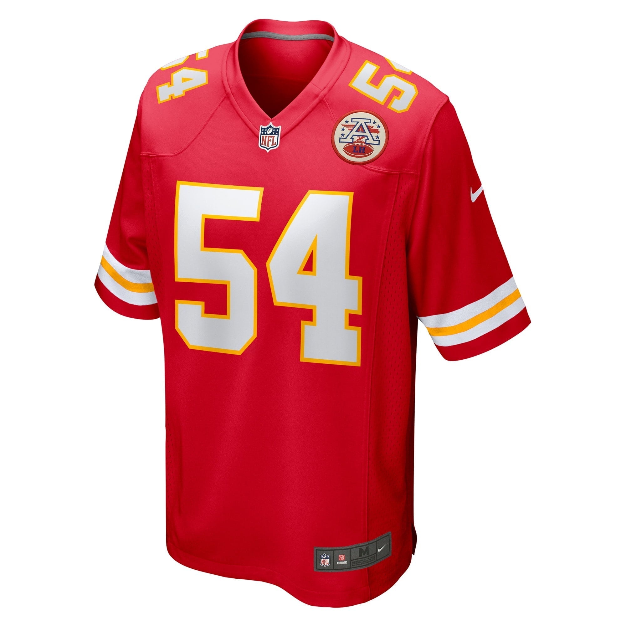 Men's Nike Leo Chenal Red Kansas City Chiefs Game Player Jersey