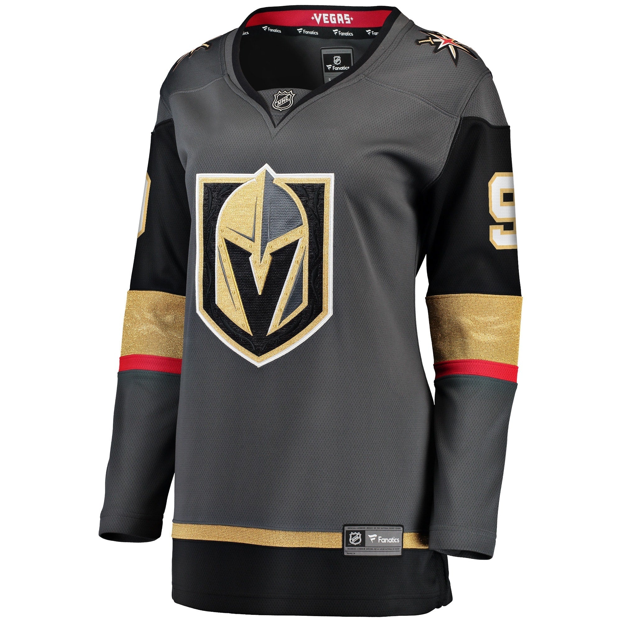 Women's Fanatics Branded Jack Eichel Gray Vegas Golden Knights Alternate Breakaway Player Jersey