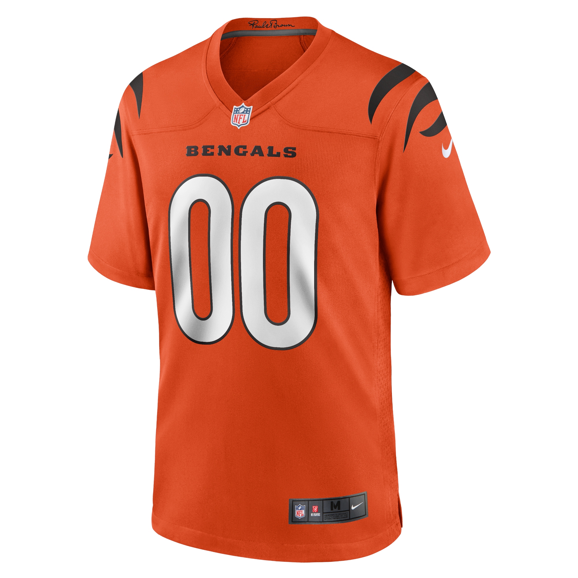 Cincinnati Bengals Nike Youth Alternate Game Custom Jersey - Orange
