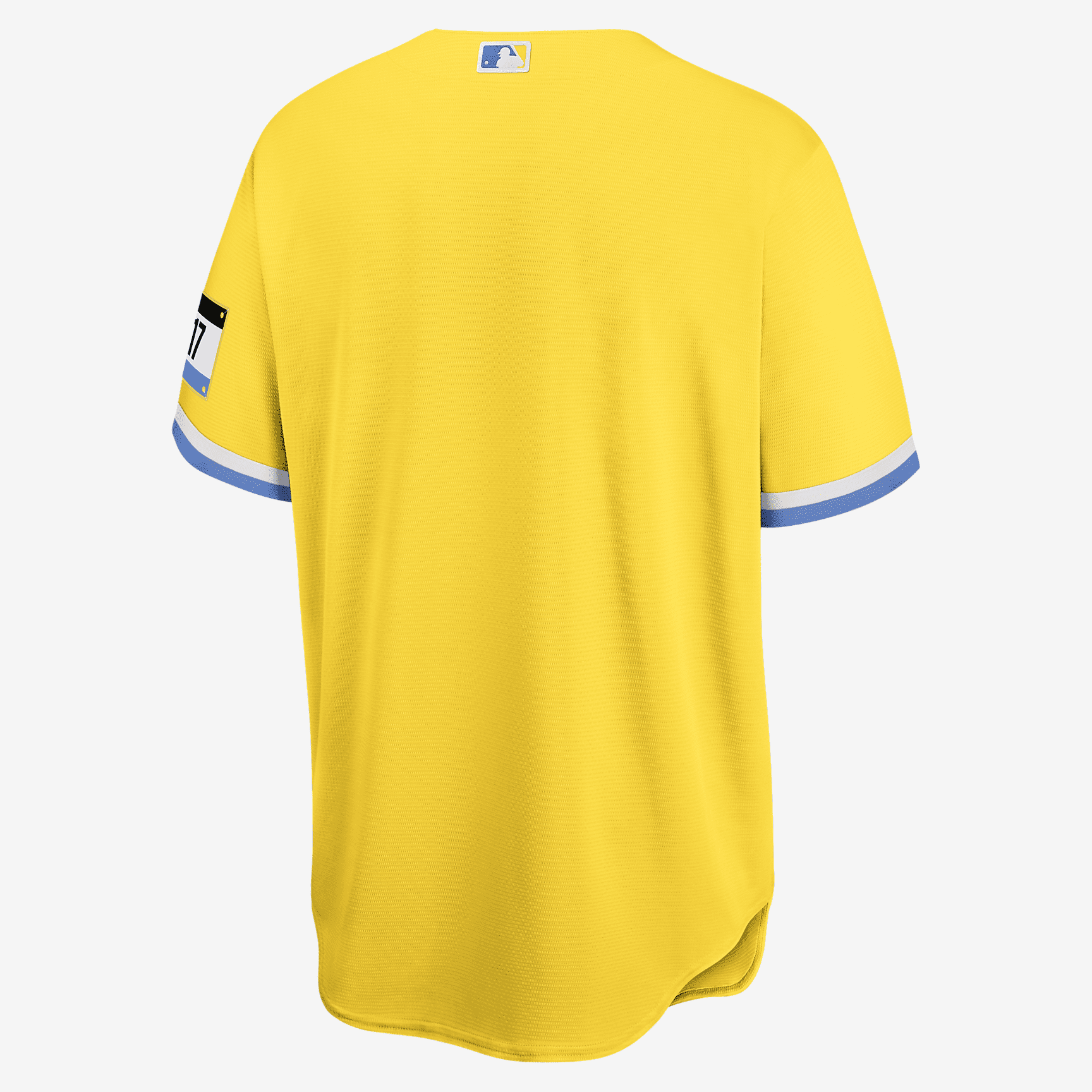 MLB Boston Red Sox City Connect Men's Replica Baseball Jersey - Gold/Light Blue