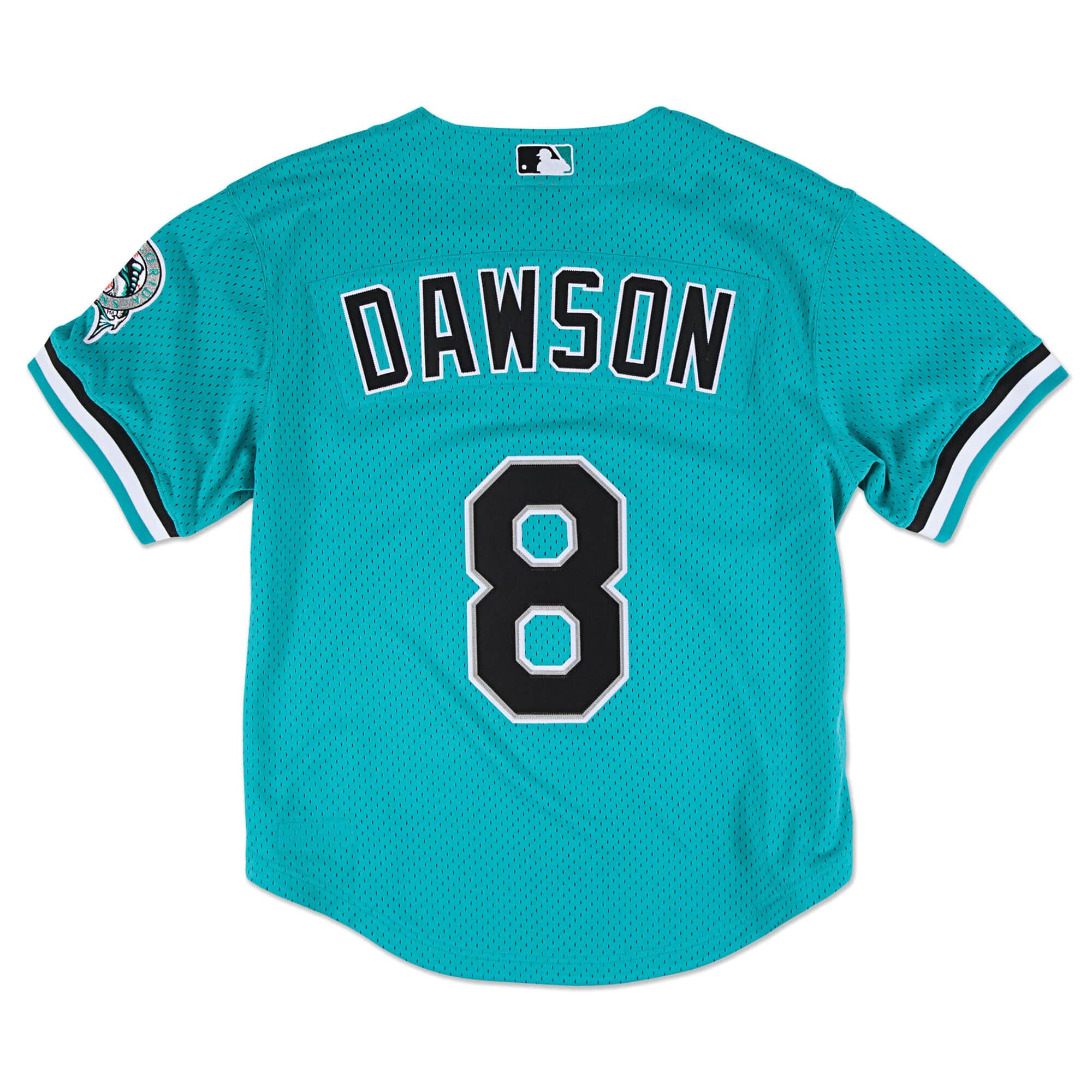 Authentic Mesh BP Jersey Florida Marlins 1995 Andre Dawson