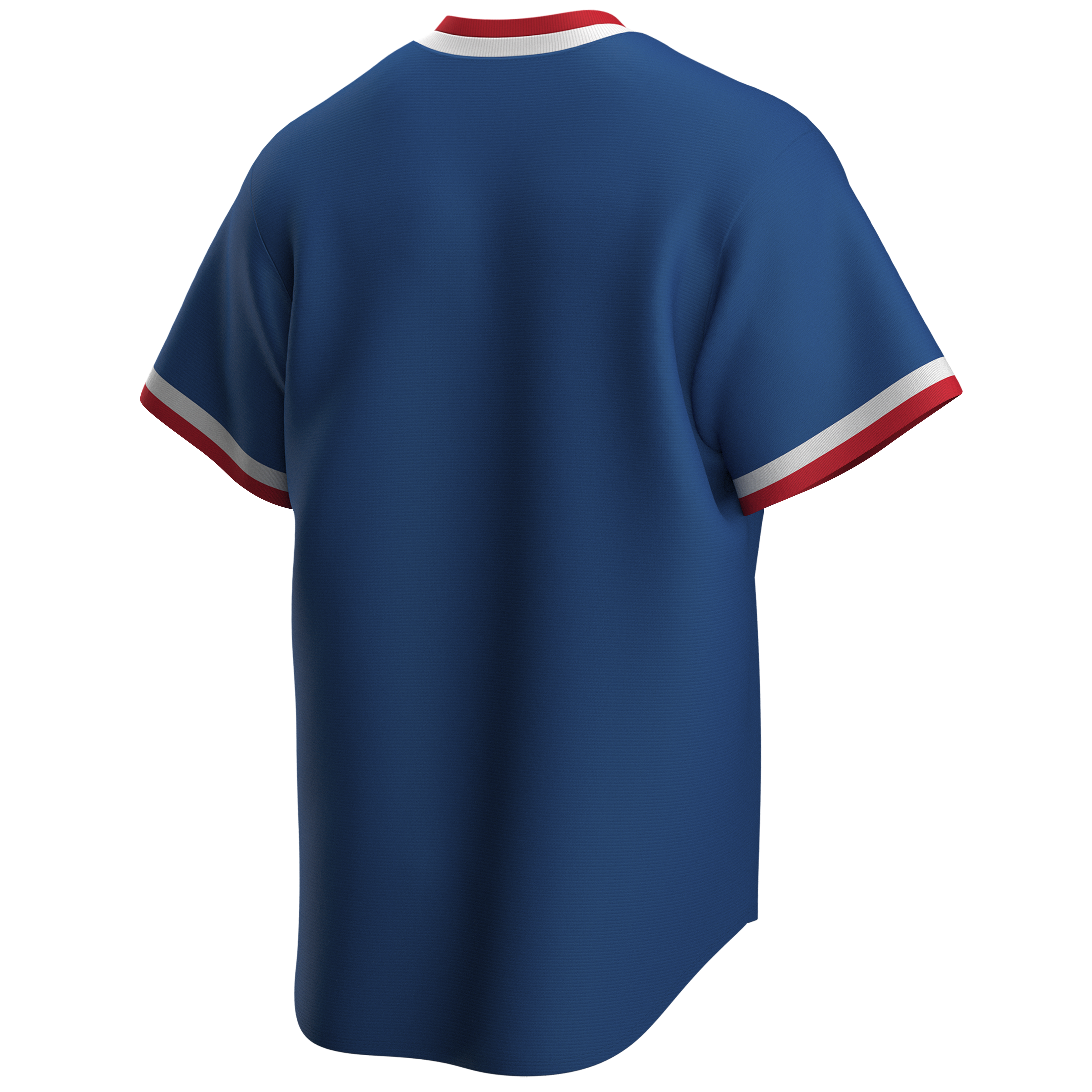 Chicago Cubs Nike Cooperstown Royal V-Neck Jersey