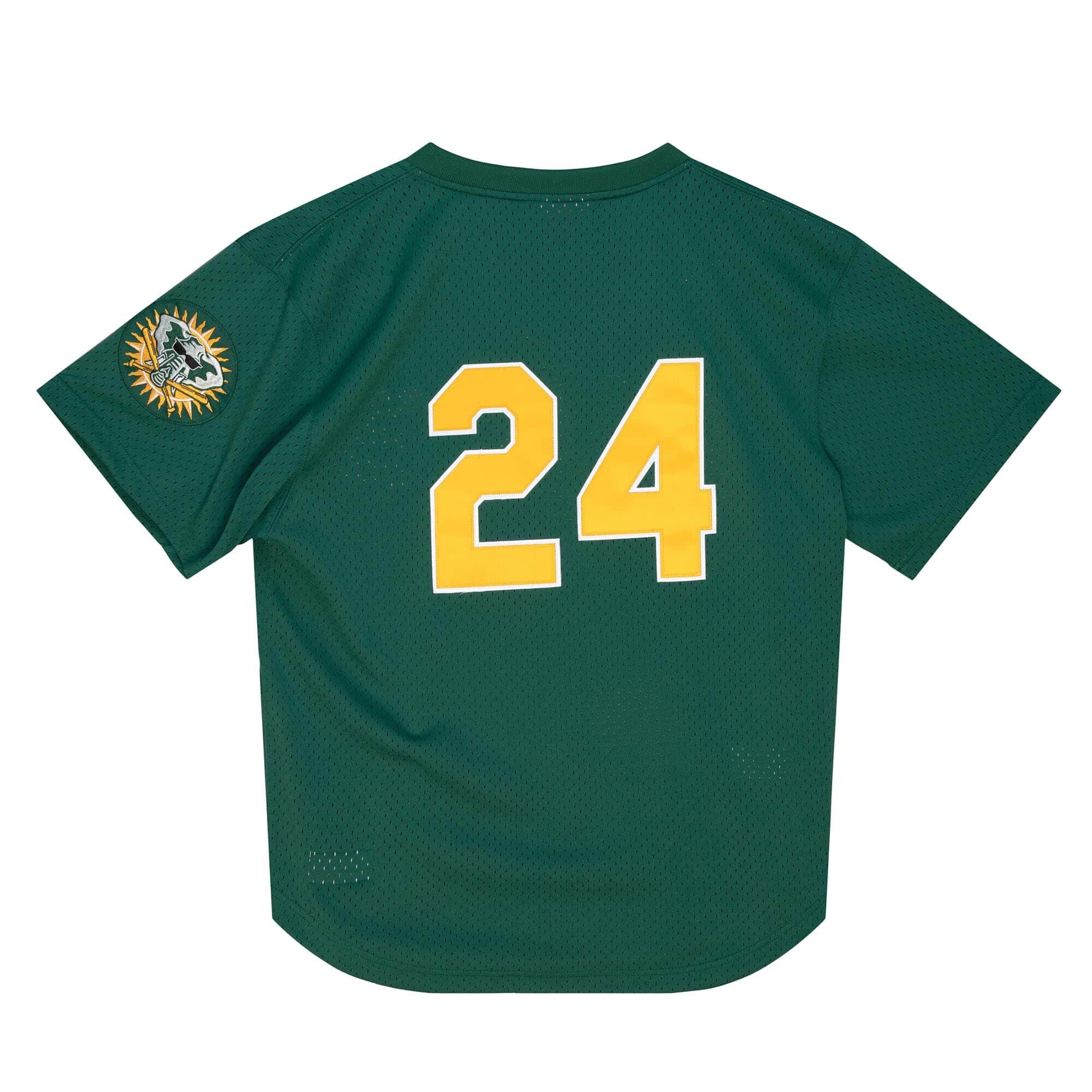 Authentic Rickey Henderson Oakland Athletics 1998 Pullover Jersey