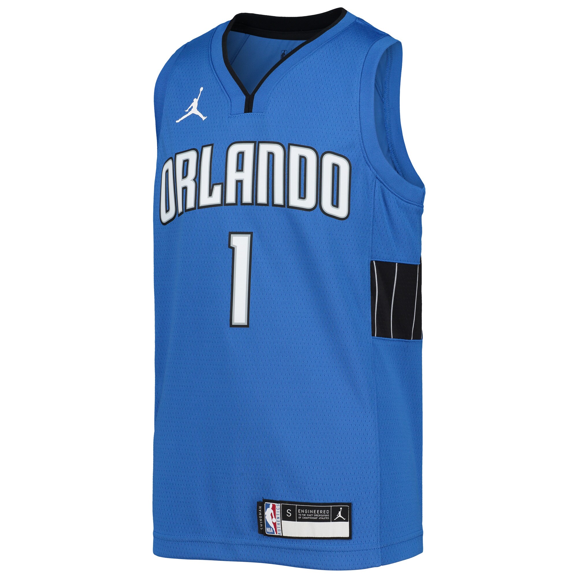 Jonathan Isaac Orlando Magic Jordans Brand Youth 2020/21 Player Jersey - Statement Edition - Blue