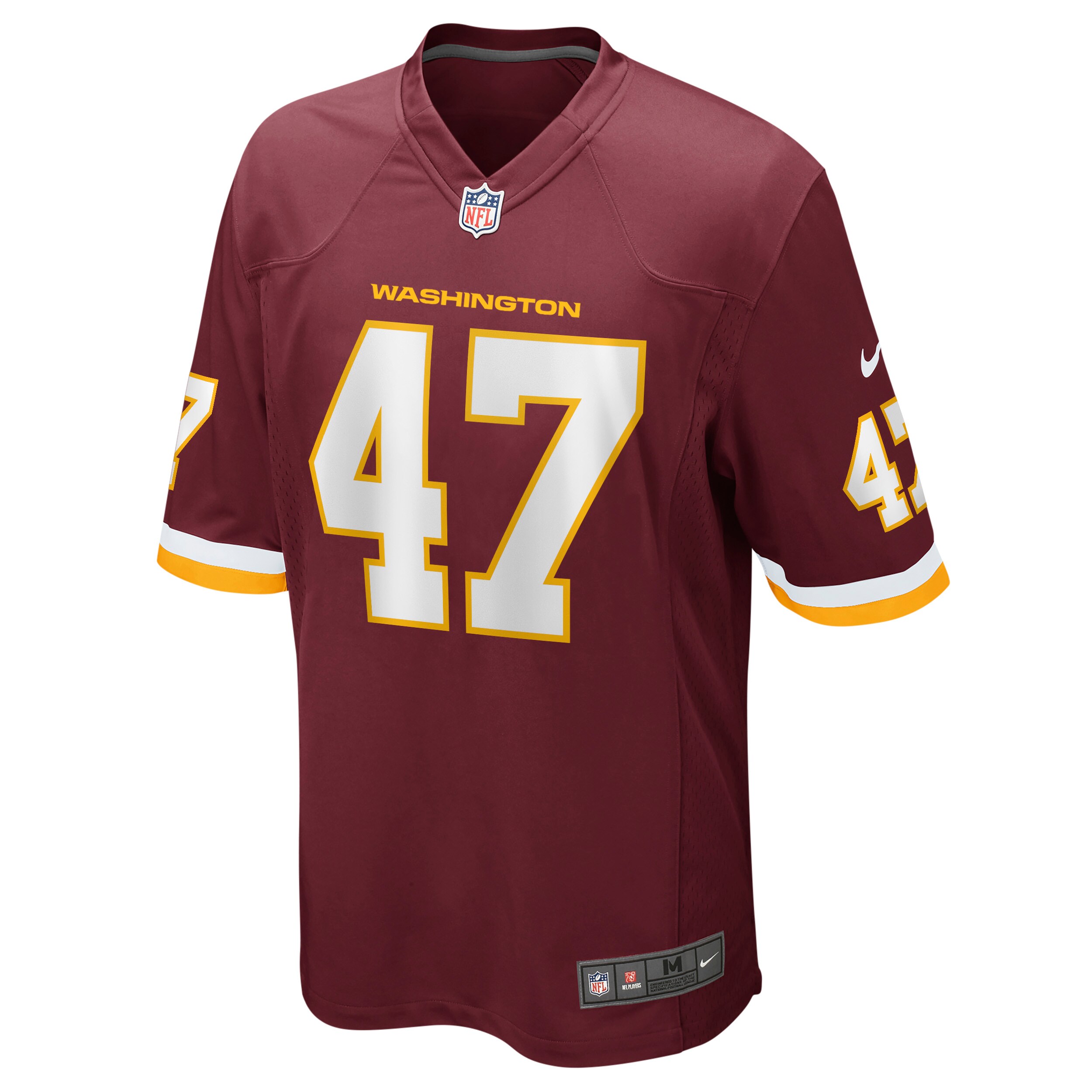 Khaleke Hudson Washington Football Team Nike Game Player Jersey - Burgundy