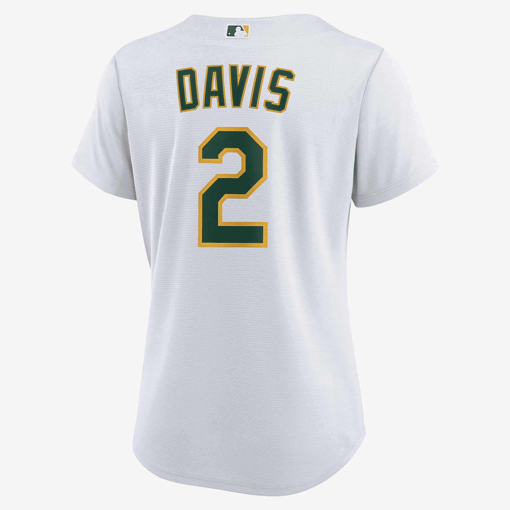 MLB Oakland Athletics (Khris Davis) Women's Replica Baseball Jersey - White