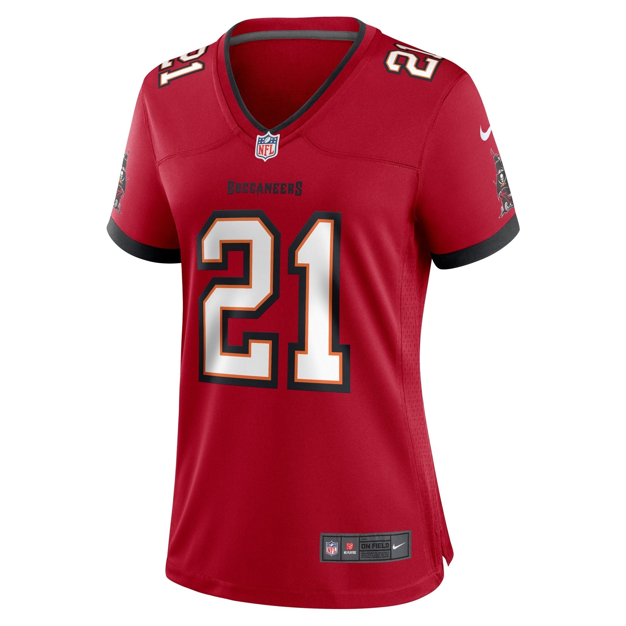 Women's Nike Ke'Shawn Vaughn Red Tampa Bay Buccaneers Player Jersey