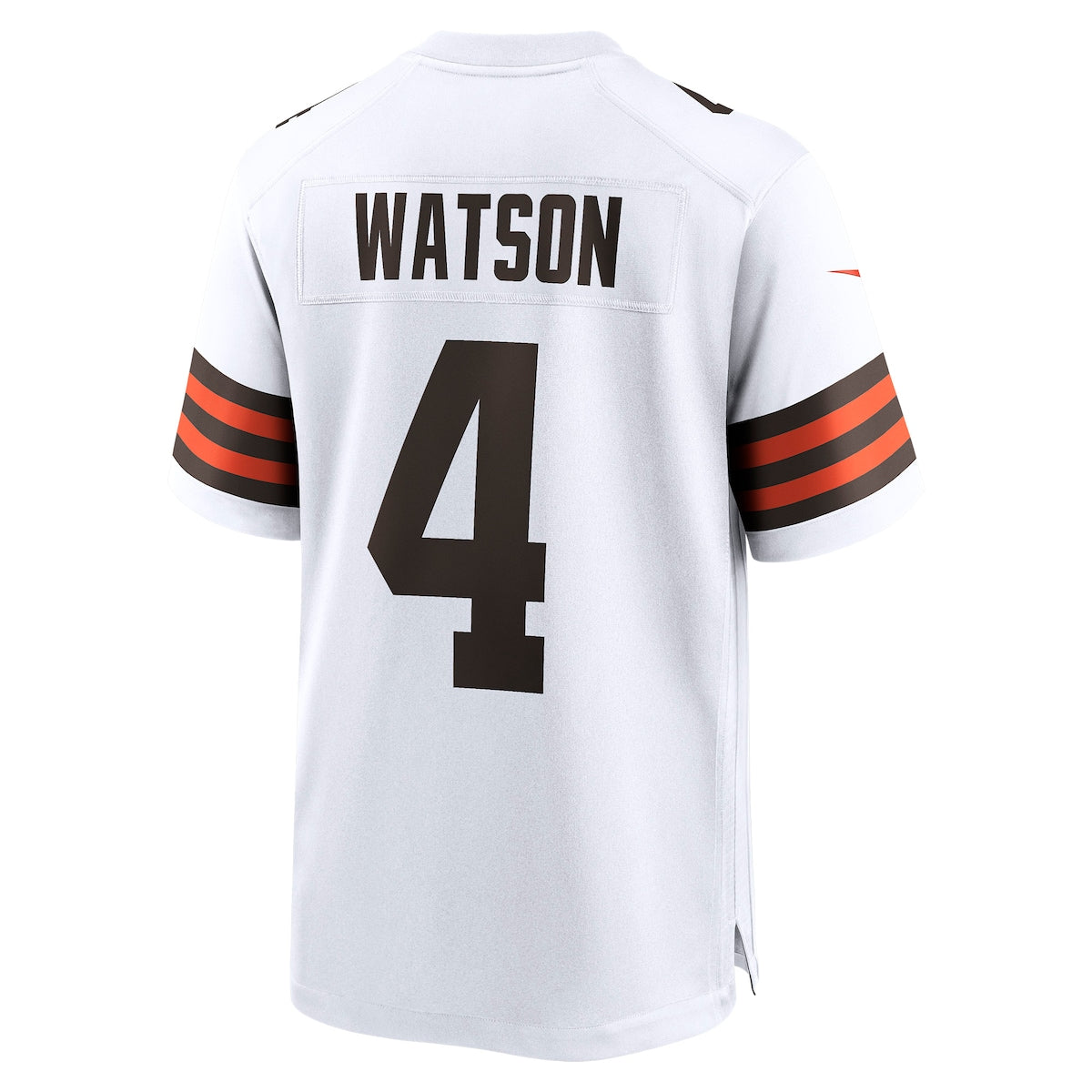 Men's Deshaun Watson Nike Browns Game Jersey - White
