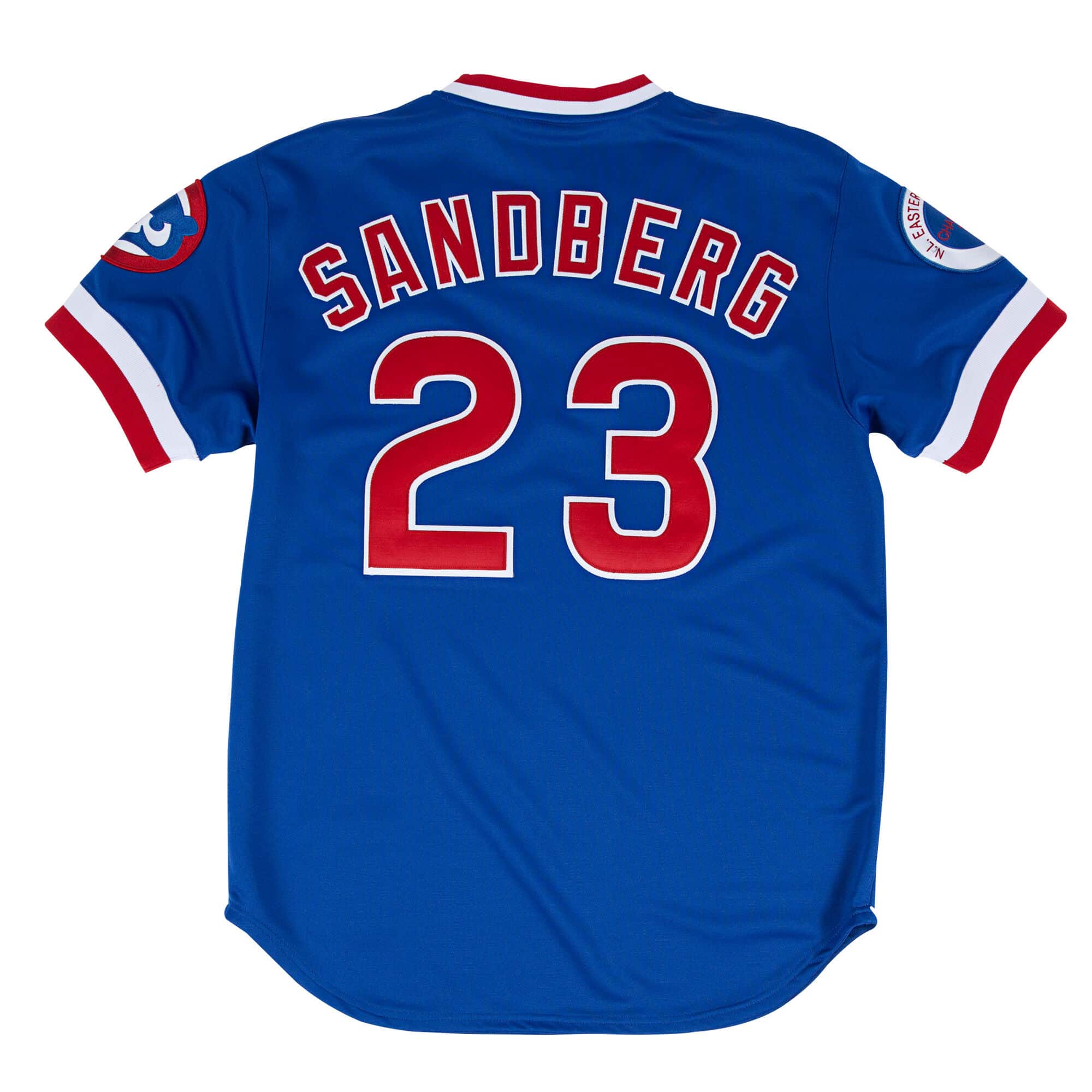 Authentic Jersey Chicago Cubs Road 1984 Ryne Sandberg
