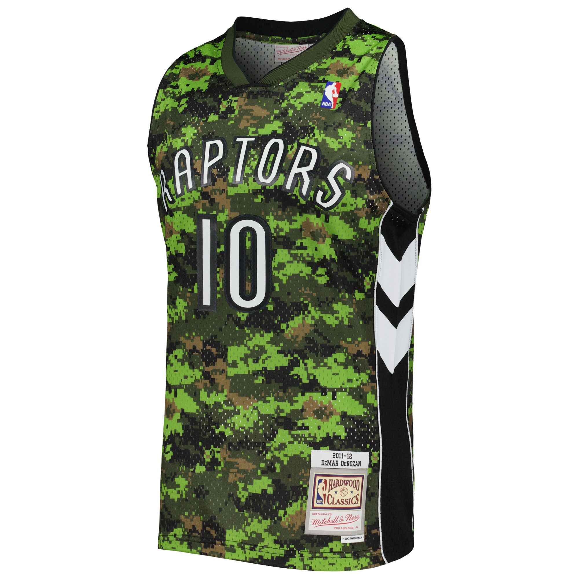 DeMar DeRozan Toronto Raptors Mitchell & Ness Hardwood Classics Swingman Jersey - Camo