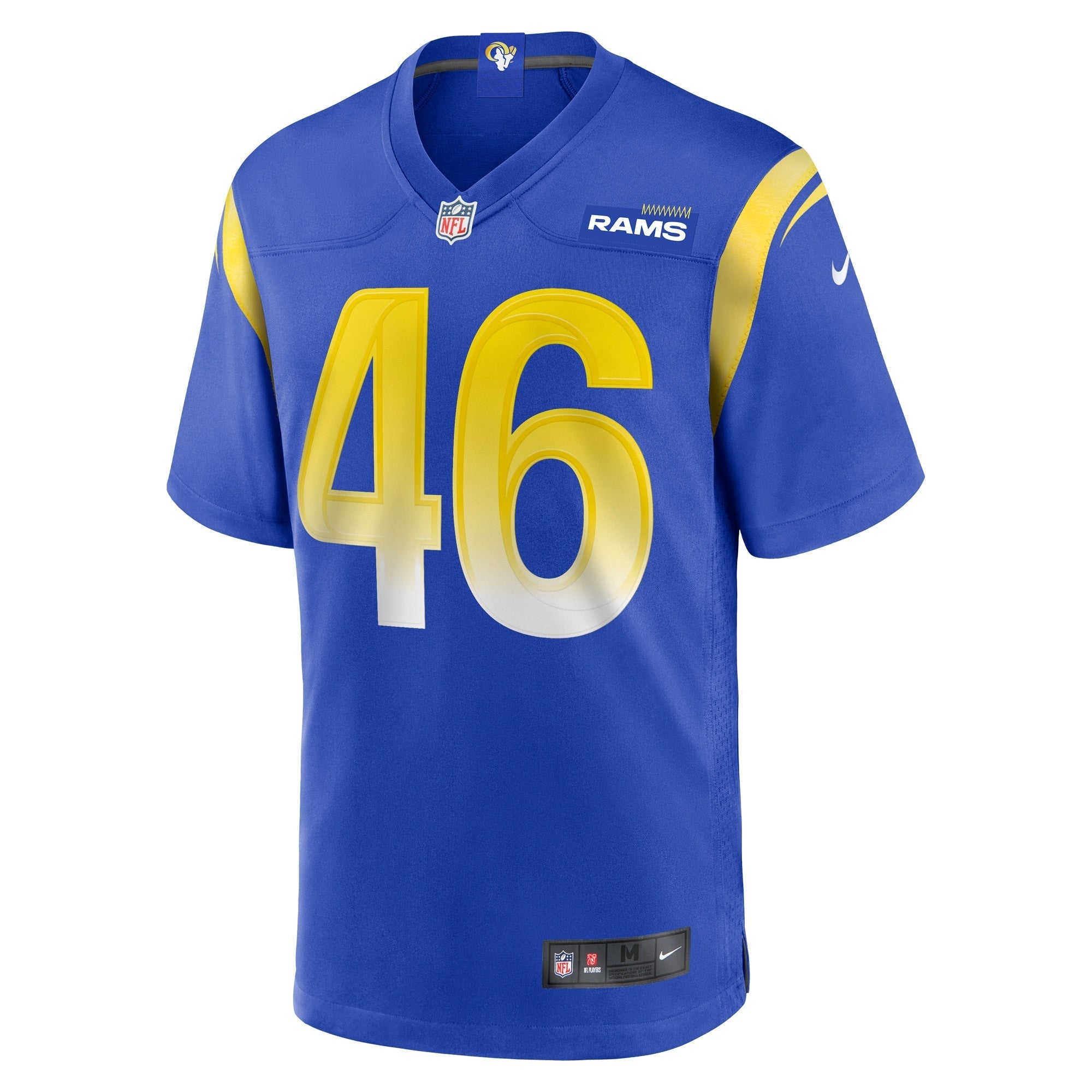 Men's Nike Jared Pinkney Royal Los Angeles Rams Game Player Jersey