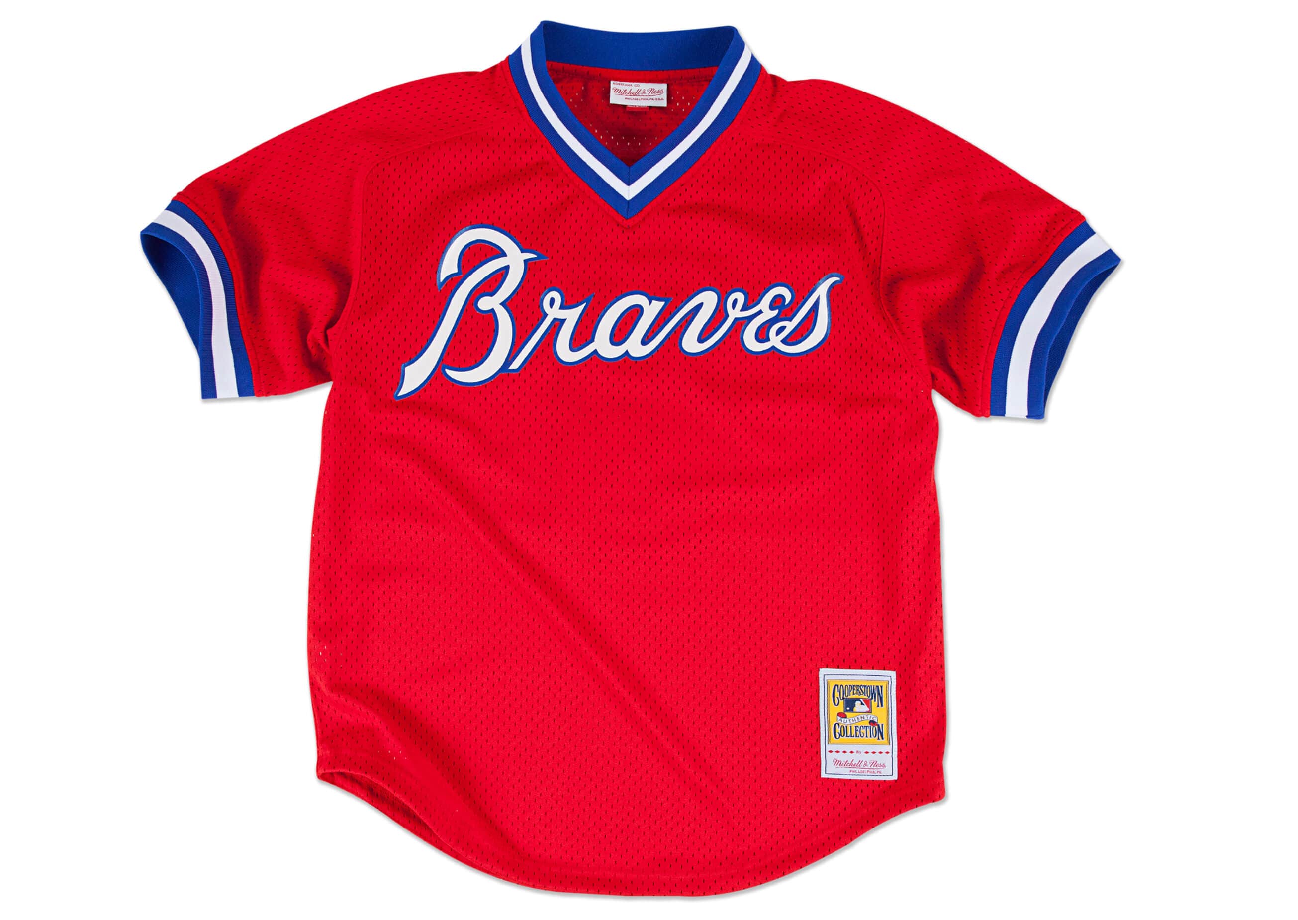 Dale Murphy 1980 Authentic Mesh BP Jersey Atlanta Braves
