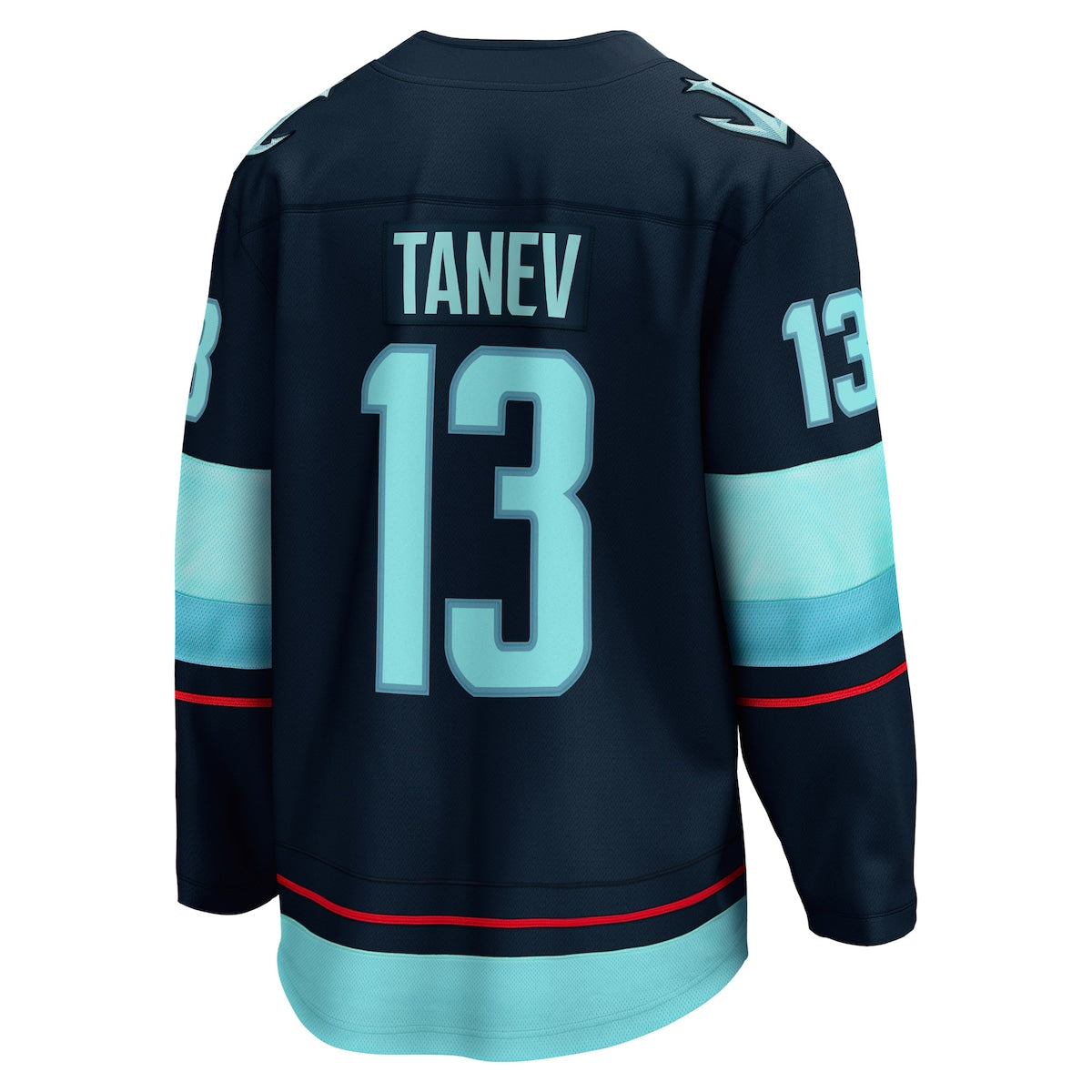 Men's Brandon Tanev Fanatics Deep Sea Home Premier Breakaway Jersey - Navy