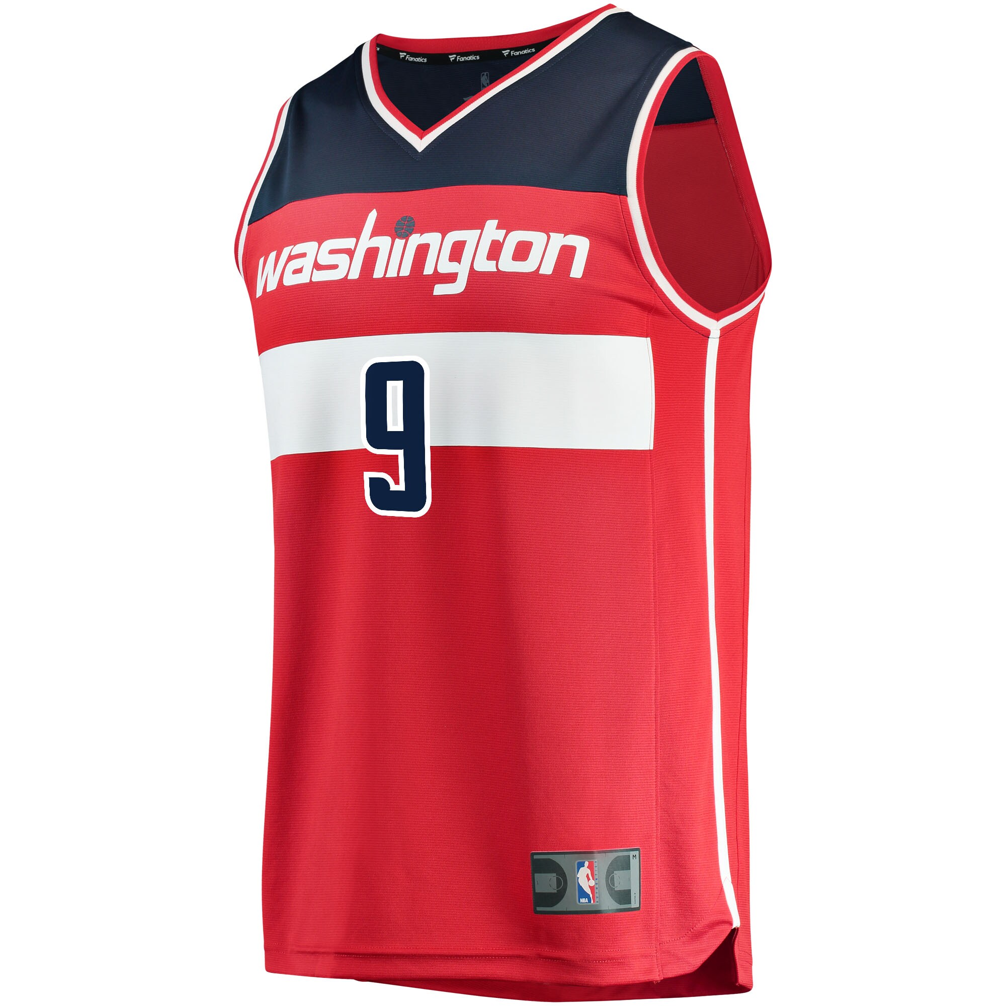 Deni Avdija Washington Wizards Fanatics Branded 2021/22 Fast Break Replica Jersey - Icon Edition - Red