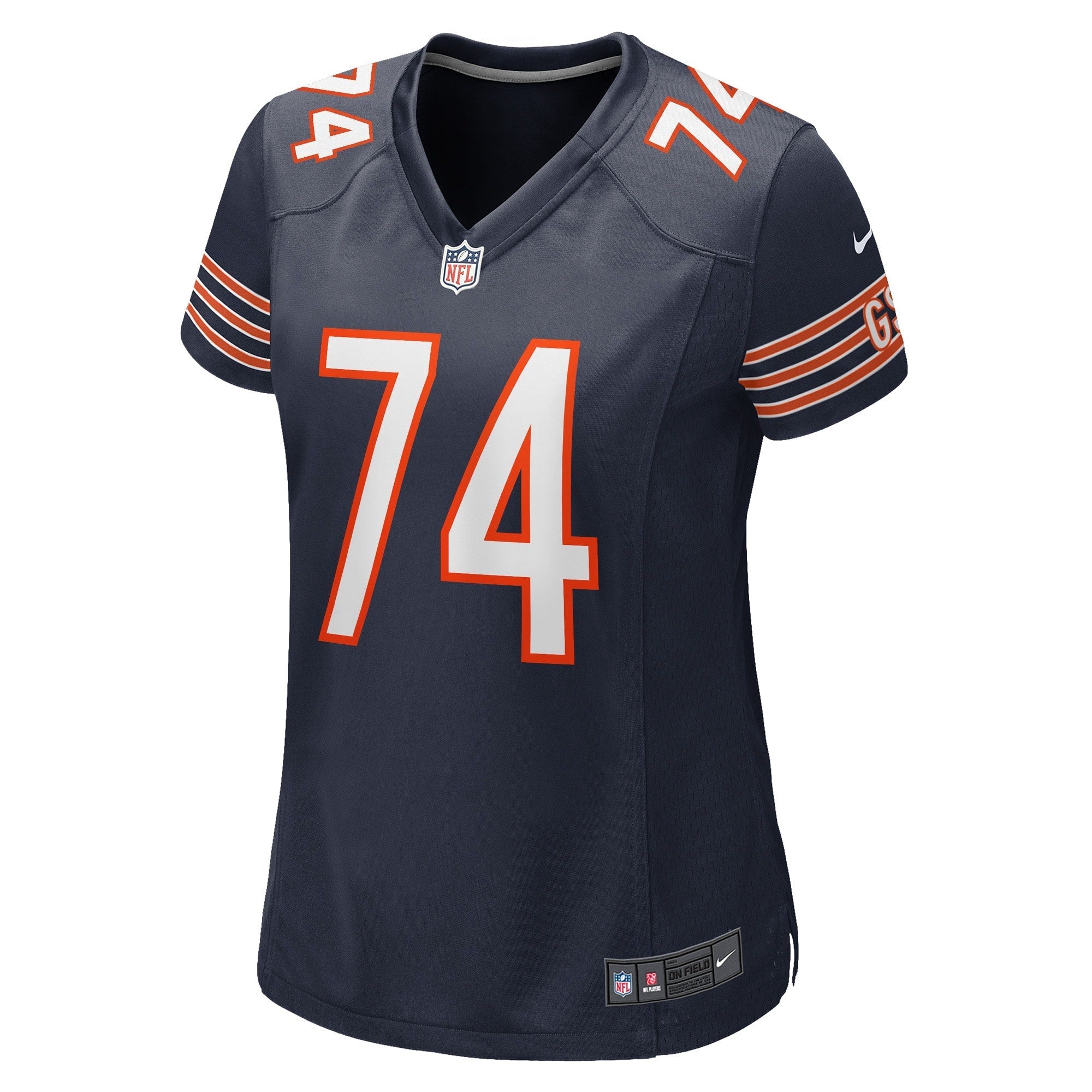 Women's Nike Zachary Thomas Navy Chicago Bears Game Player Jersey