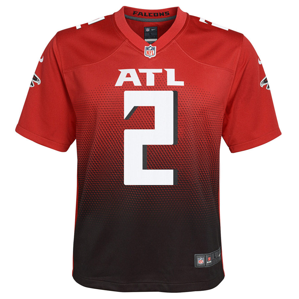 Youth Atlanta Falcons Matt Ryan 2nd Alternate Game Jersey Red