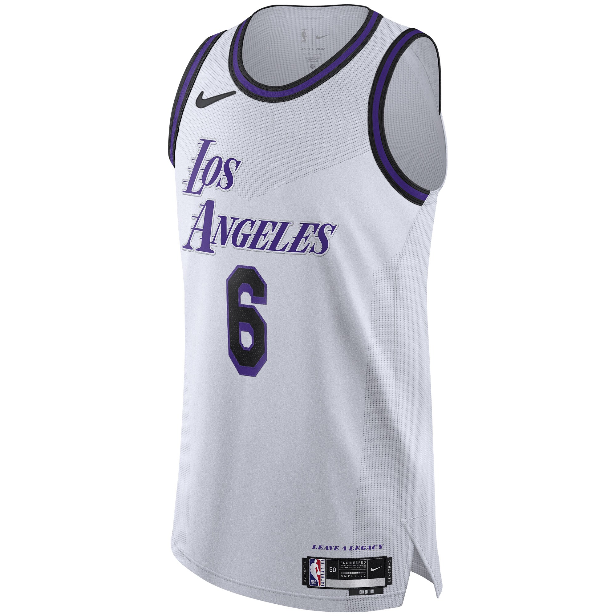 LeBron James Los Angeles Lakers Nike 2022/23 Authentic Jersey - City Edition - White