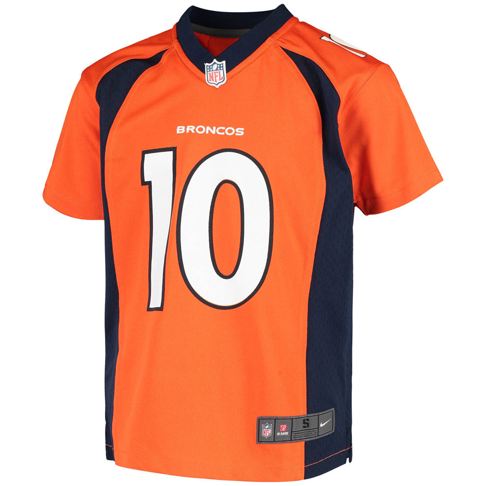 Youth Denver Broncos Jerry Jeudy Game Jersey Orange
