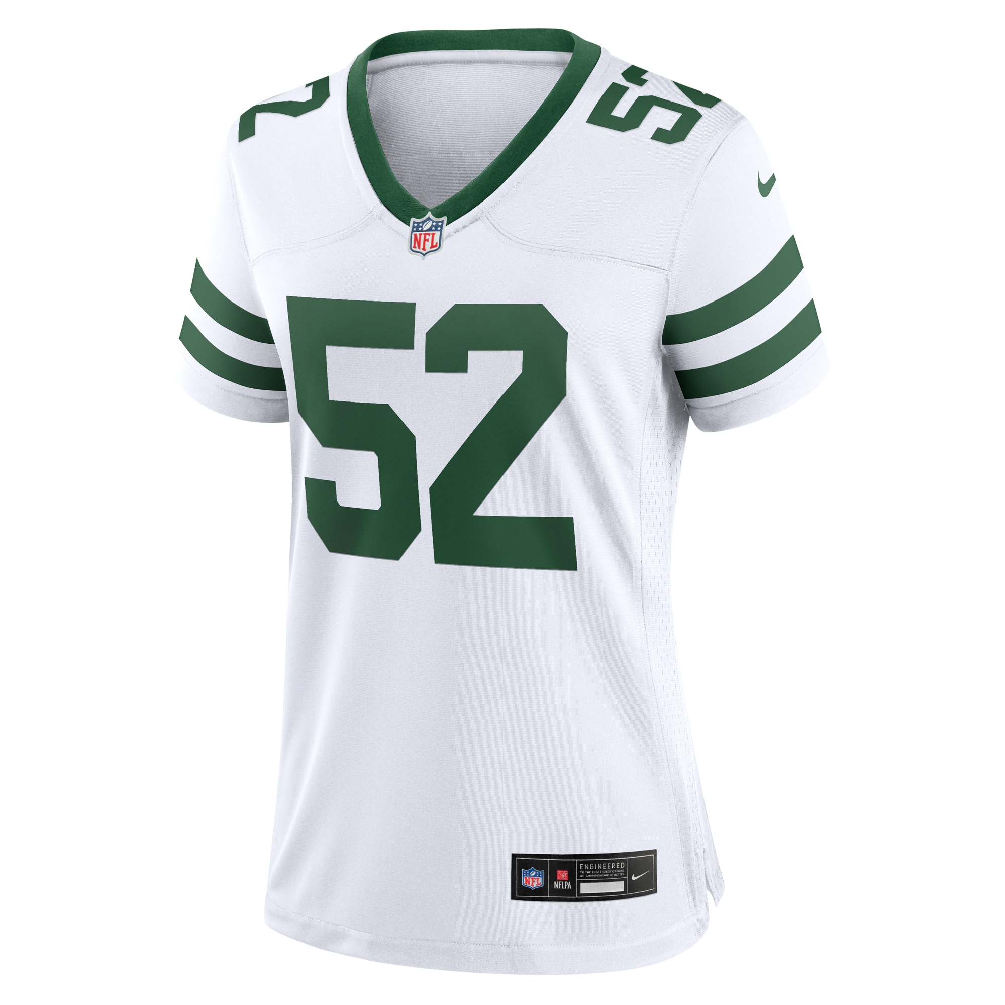 Jermaine Johnson II New York Jets Nike Women's Legacy Player Game Jersey - White