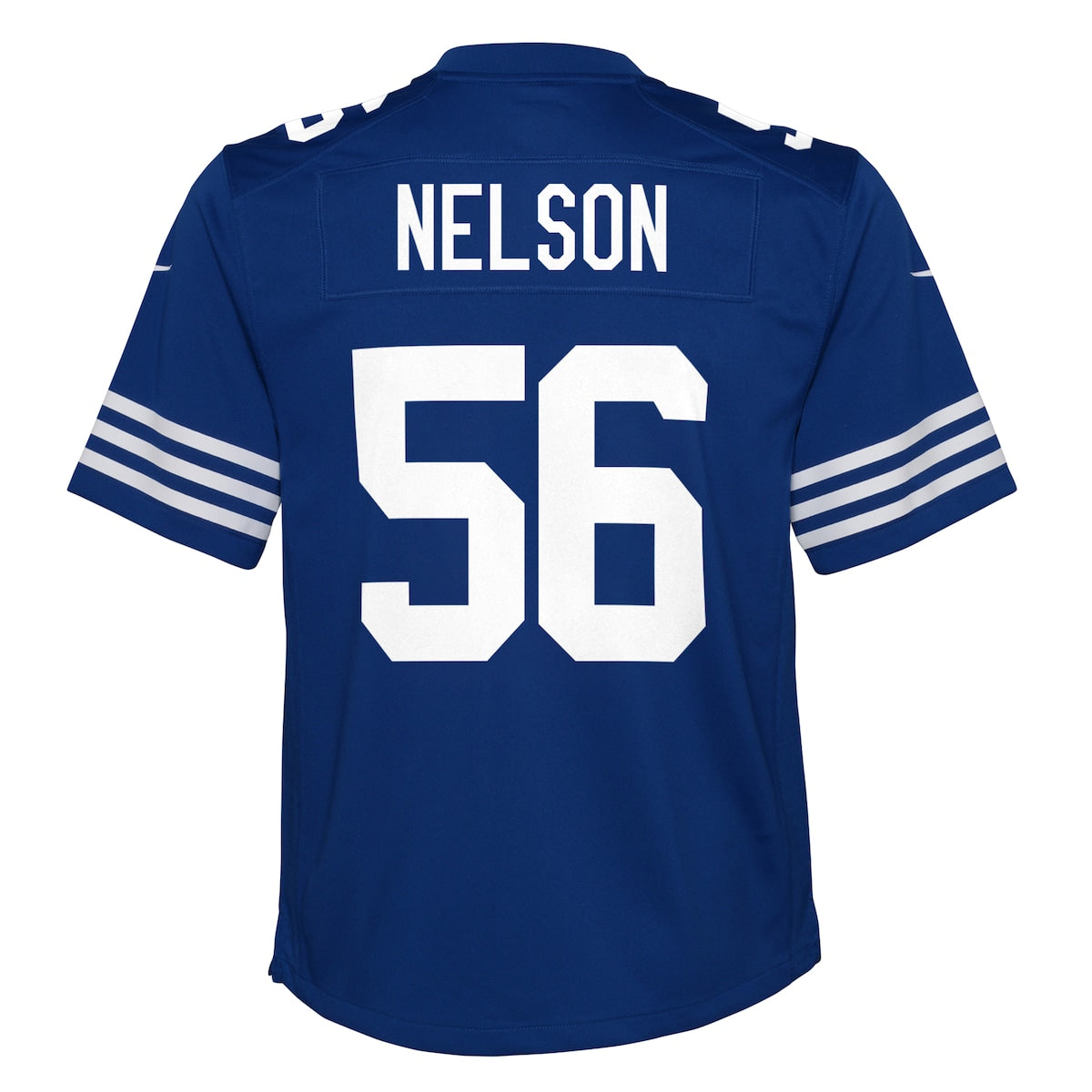 Boys' Grade School Quenton Nelson Nike Colts Indiana Nights Alternate Game Jersey - Blue