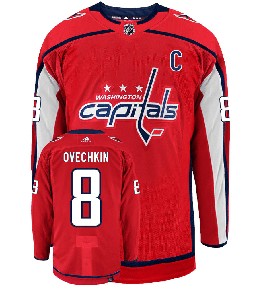 Alex Ovechkin Washington Capitals Adidas Primegreen Authentic NHL Hockey Jersey