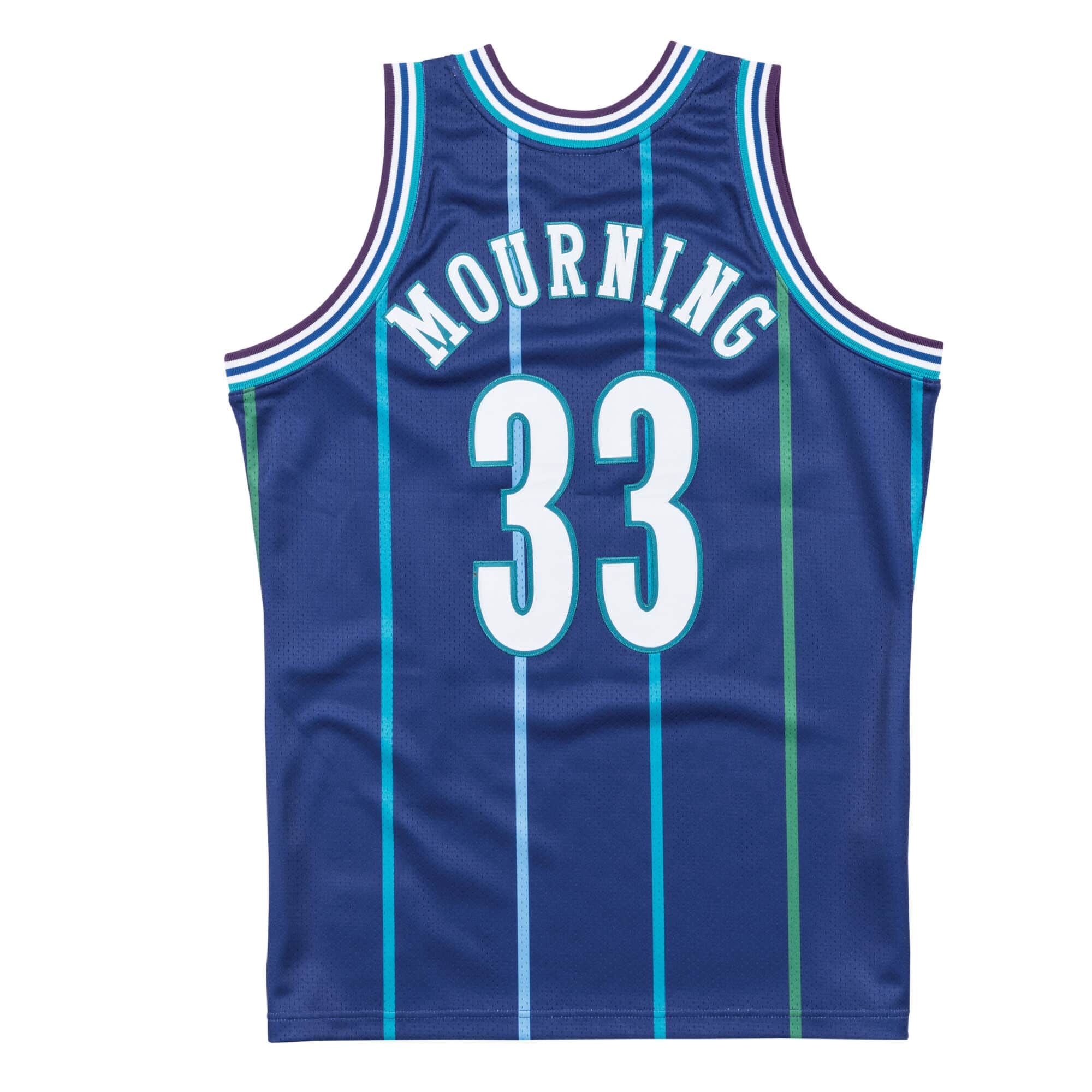 Authentic Jersey Charlotte Hornets 1994-95 Alonzo Mourning