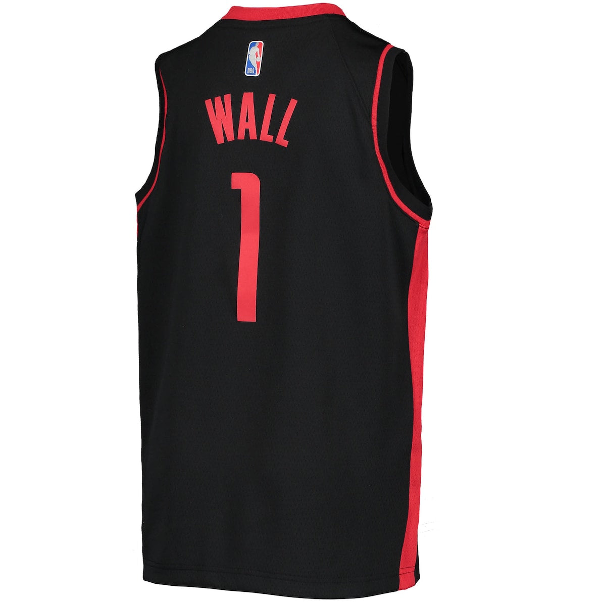 Boys' Grade School John Wall Nike Rockets 2020/21 Swingman Jersey Earned Edition - Black