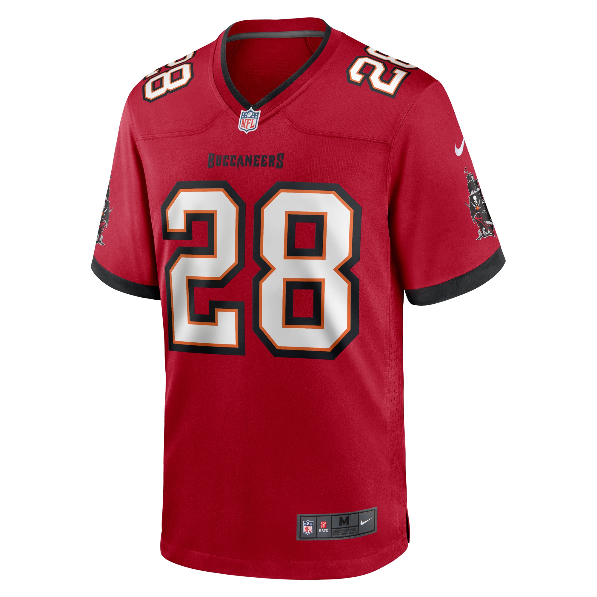 Cephus Johnson Tampa Bay Buccaneers Nike Team Game Jersey -  Red