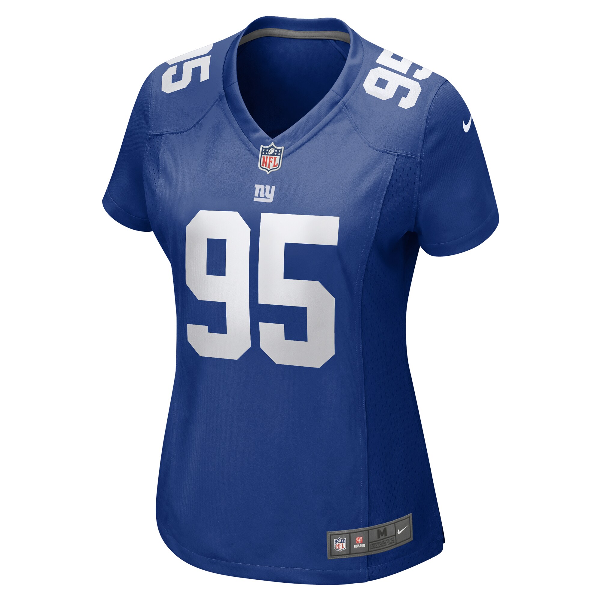 Jordon Riley New York Giants Nike Women's Team Game Jersey -  Royal