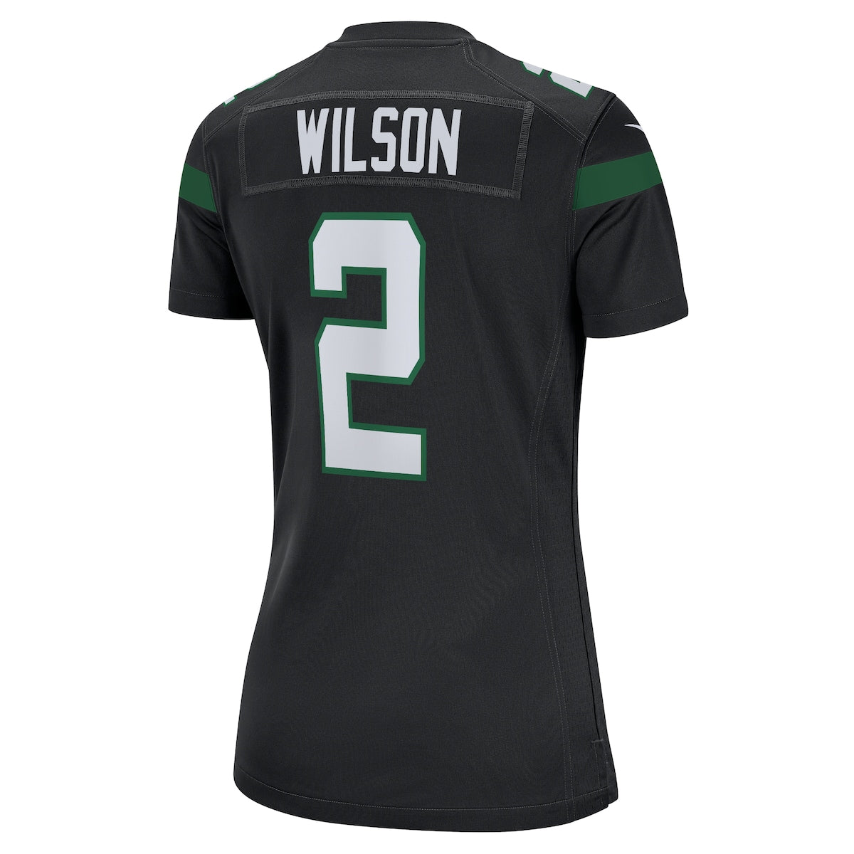 Women's Zach Wilson Nike Jets Legacy Game Jersey - Black