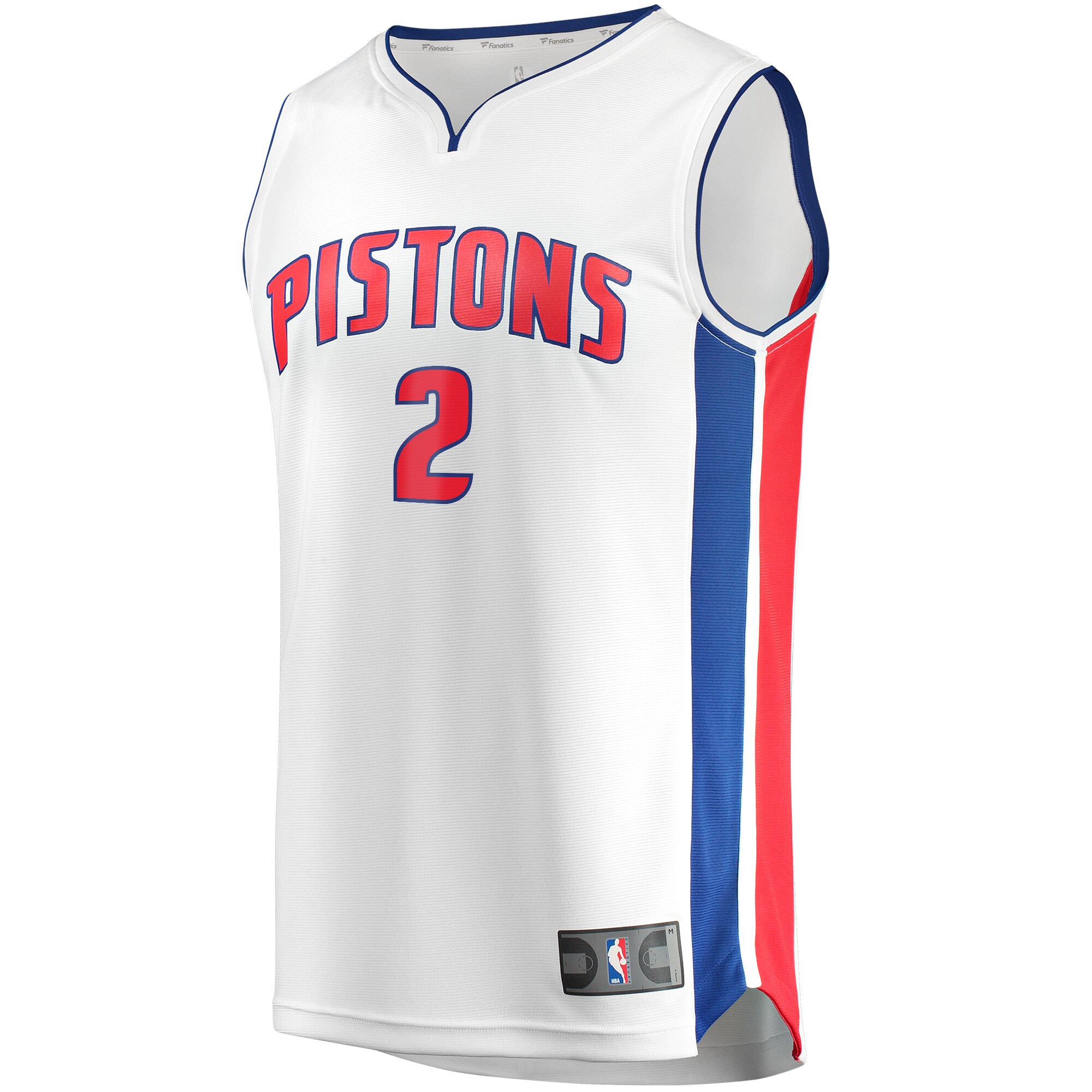 Cade Cunningham Detroit Pistons Fanatics Branded Fast Break Replica Jersey - Association Edition - White
