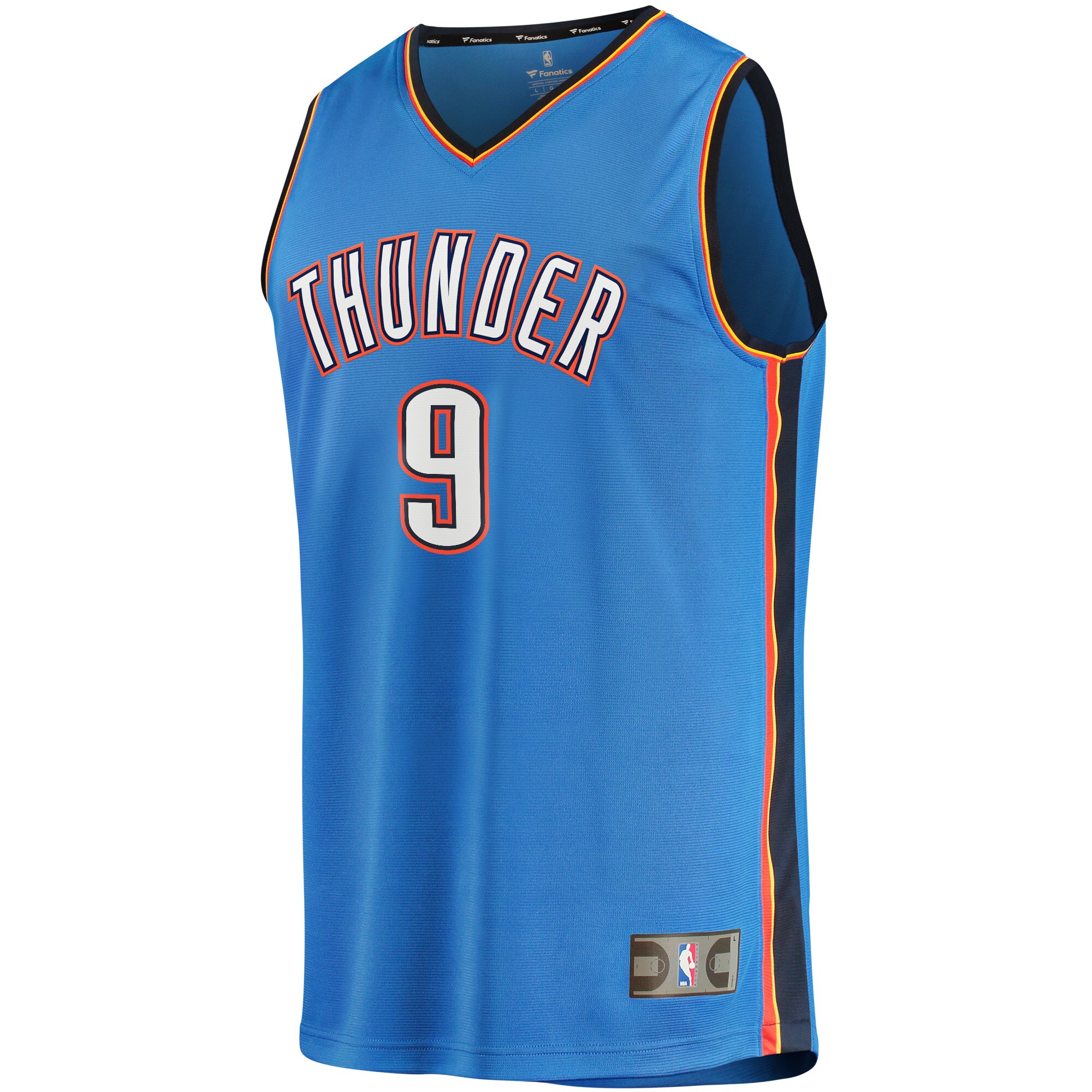 Dario Saric Oklahoma City Thunder Fanatics Branded Youth Fast Break Player Jersey - Icon Edition - Blue