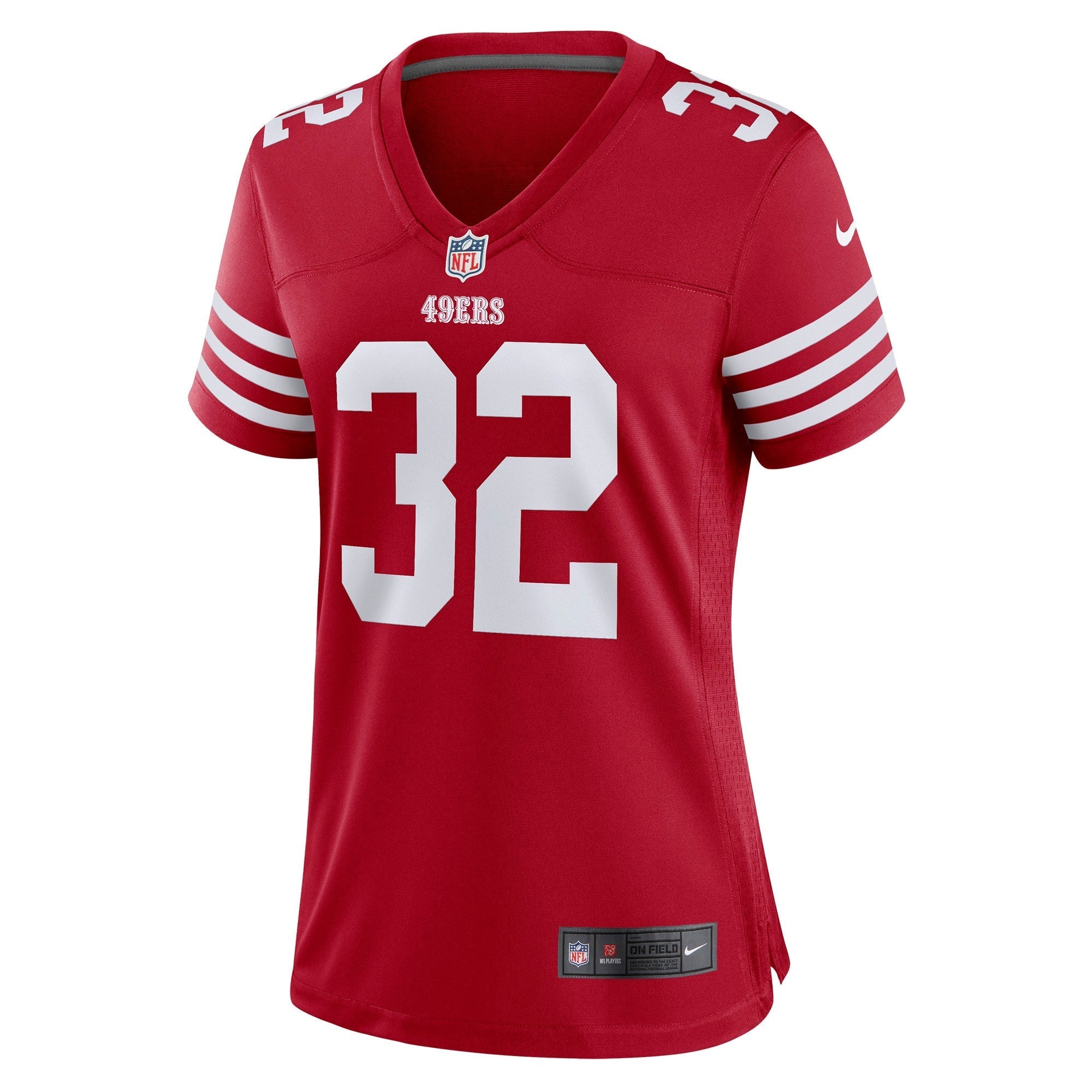 Women's Nike Tyrion Davis-Price Scarlet San Francisco 49ers Game Player Jersey